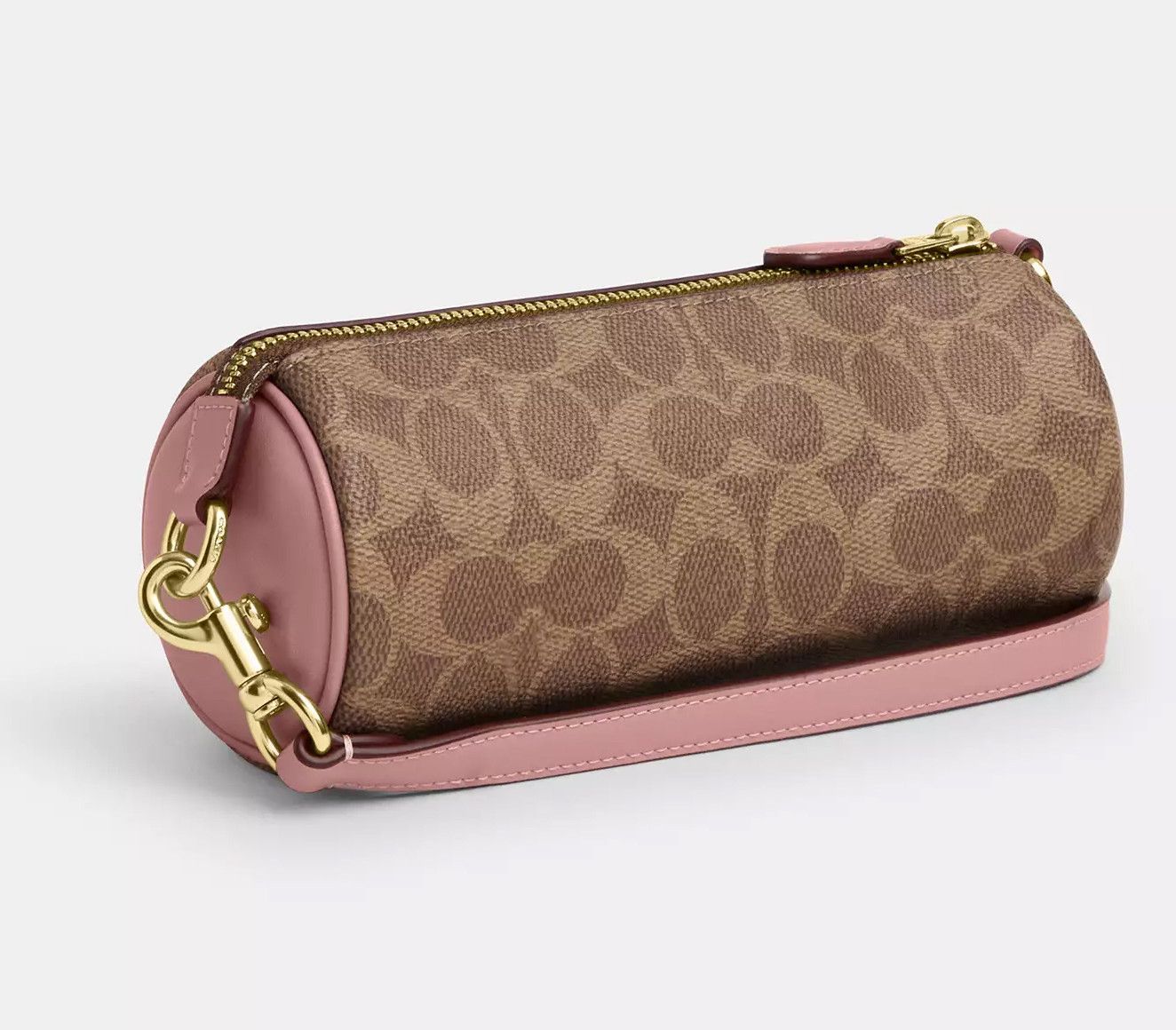 Coach Nolita Barrel Bag In Colorblock Signature Canvas CY040 Size ONE SIZE - 6 Thumbnail