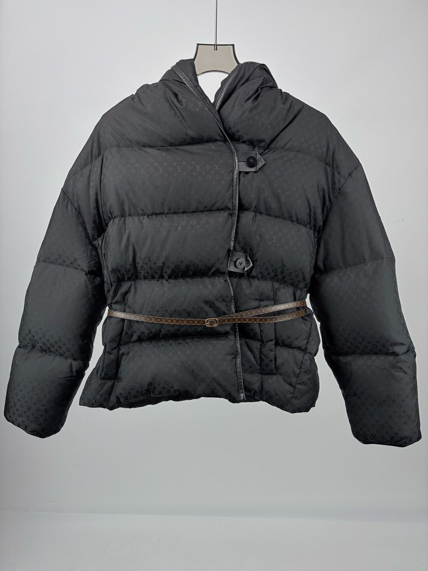 Louis Vuitton Louis Vuitton Monogram Full Logo Down Jacket Size S / US 4 / IT 40 - 1 Thumbnail