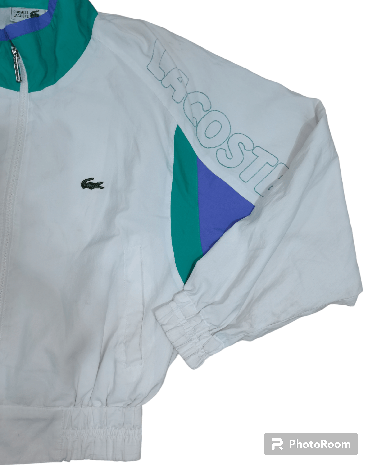 Lacoste VINTAGE LACOSTE WINDBREAKER JACKET Size US M / EU 48-50 / 2 - 3 Thumbnail