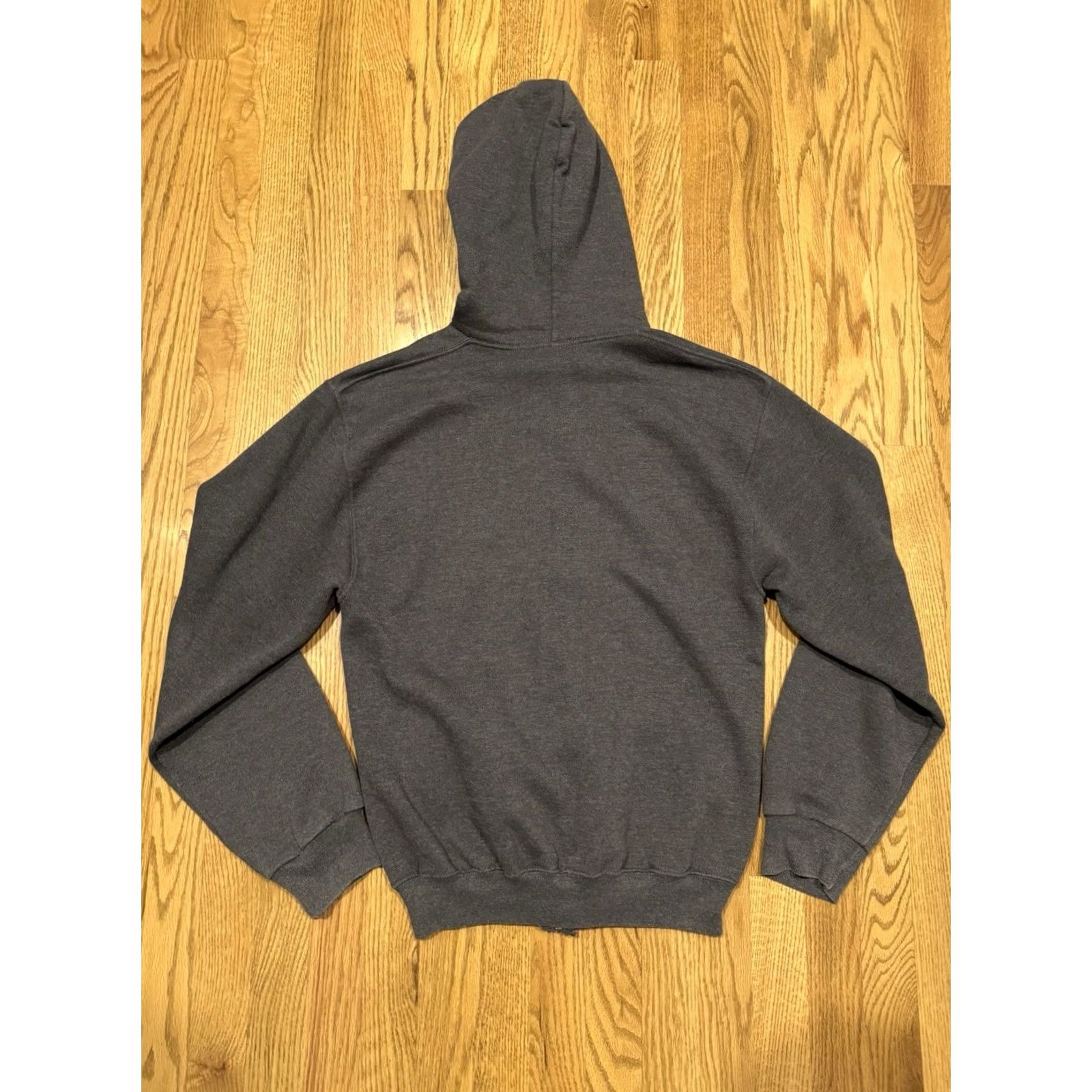 Vintage VINTAGE Russell Hoodie Sweatshirt Shirt University Gray Full Zip Men’s S Pocketed Y2K VTG Size US S / EU 44-46 / 1 - 6 Thumbnail