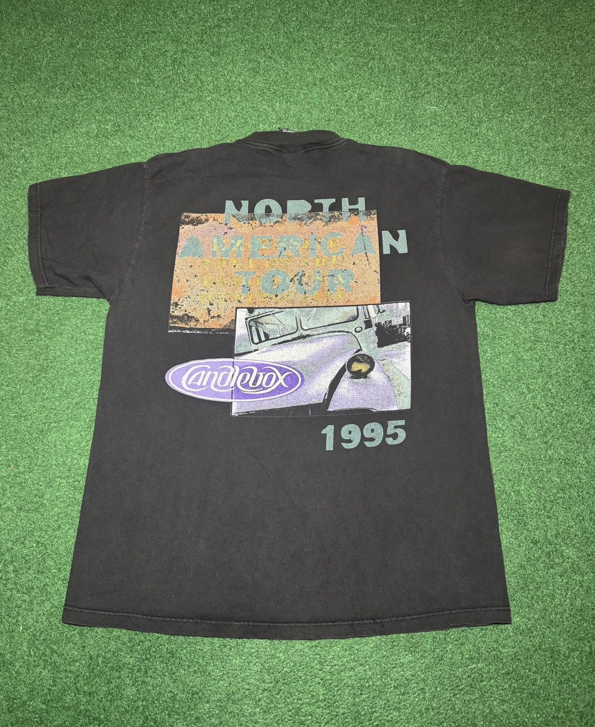 Band Tees Vtg 90s Candlebox Concert Giant RARE Seattle Band T Shirt Size US XL / EU 56 / 4 - 3 Thumbnail