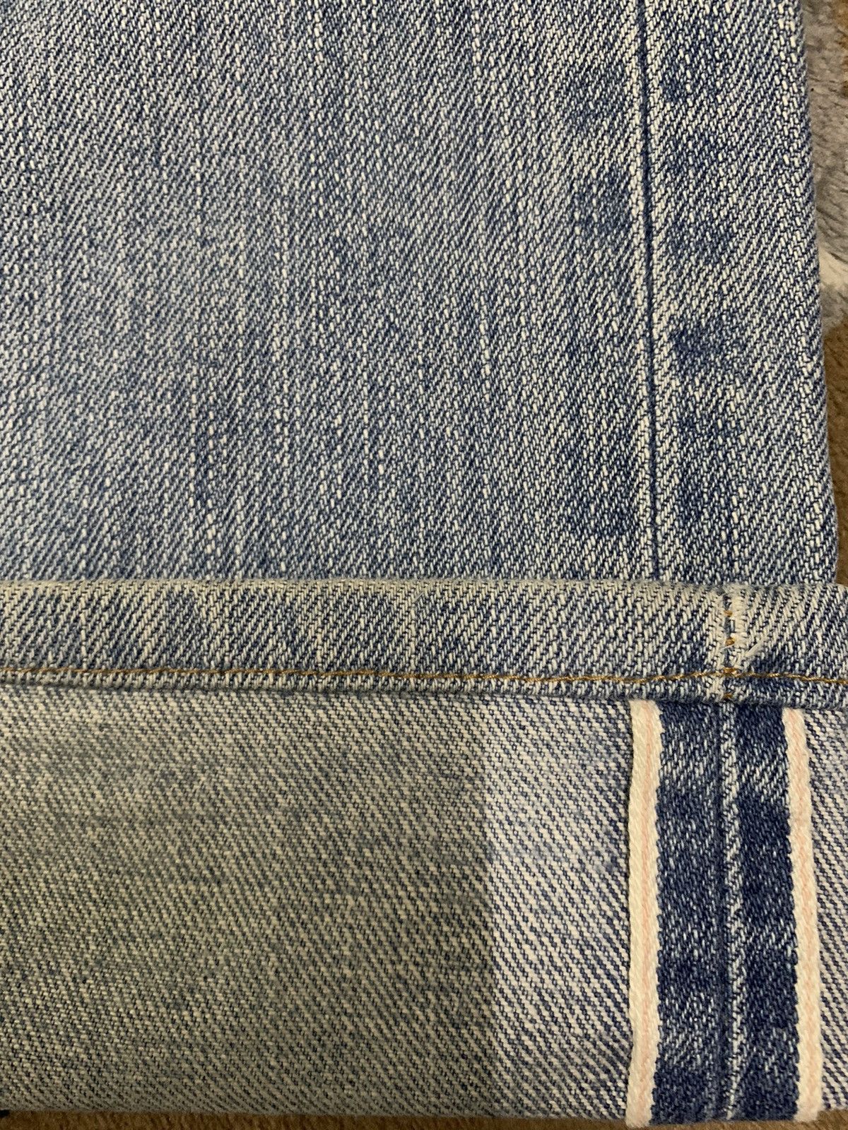 Edwin Vintage Edwin 505X Selvedge Mud Wash Baggy Distressed Jeans Size US 33 - 14 Thumbnail