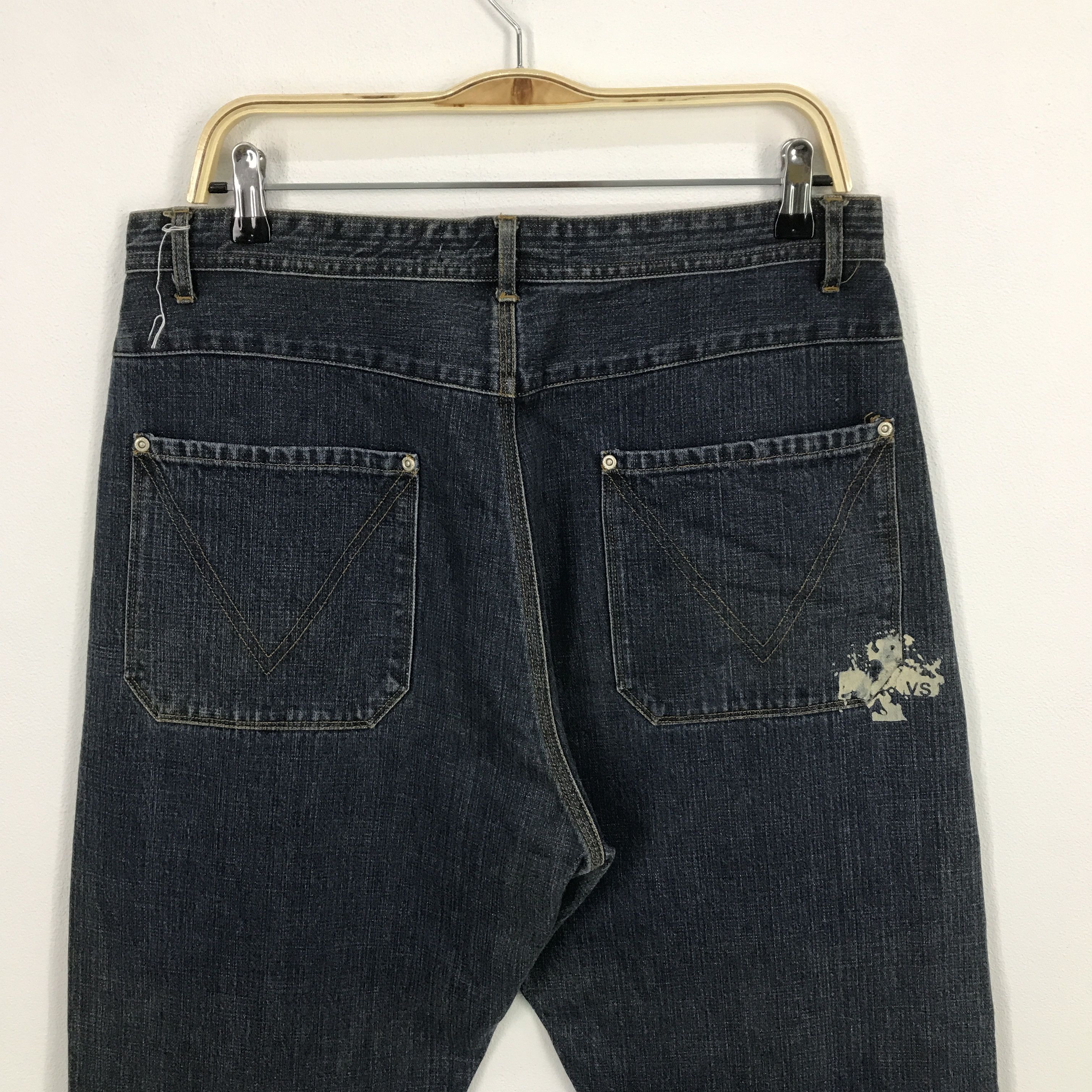 Japanese Brand Version101 japanese brand baggy jean pants Size US 34 / EU 50 - 5 Thumbnail