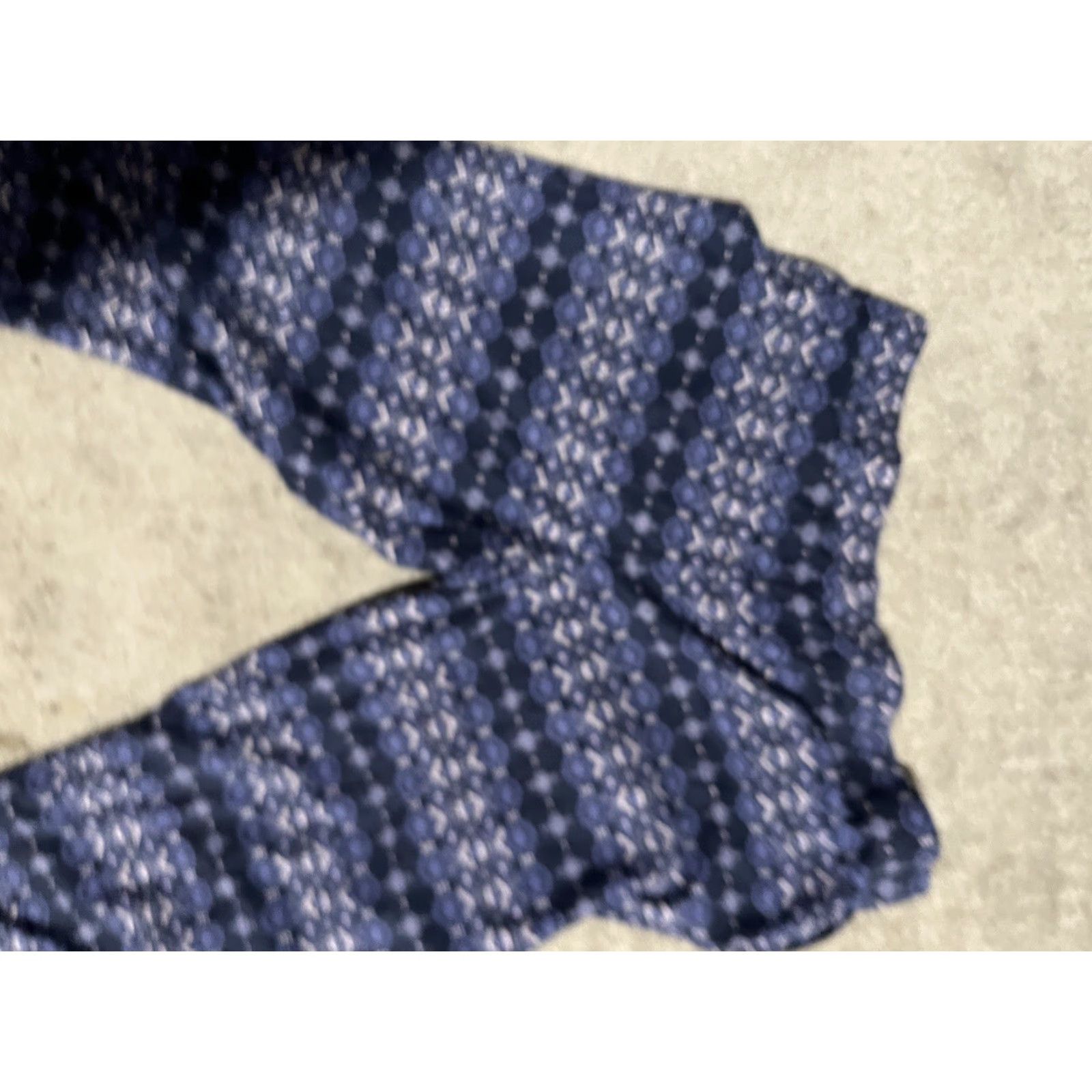 Eddie Bauer VINTAGE Eddie Bauer Sleepwear Pajama Pants Women L Blue Fair Isle Thermal PJ (Adult) Womens Size 36" / US 14 / IT 50 - 4 Thumbnail