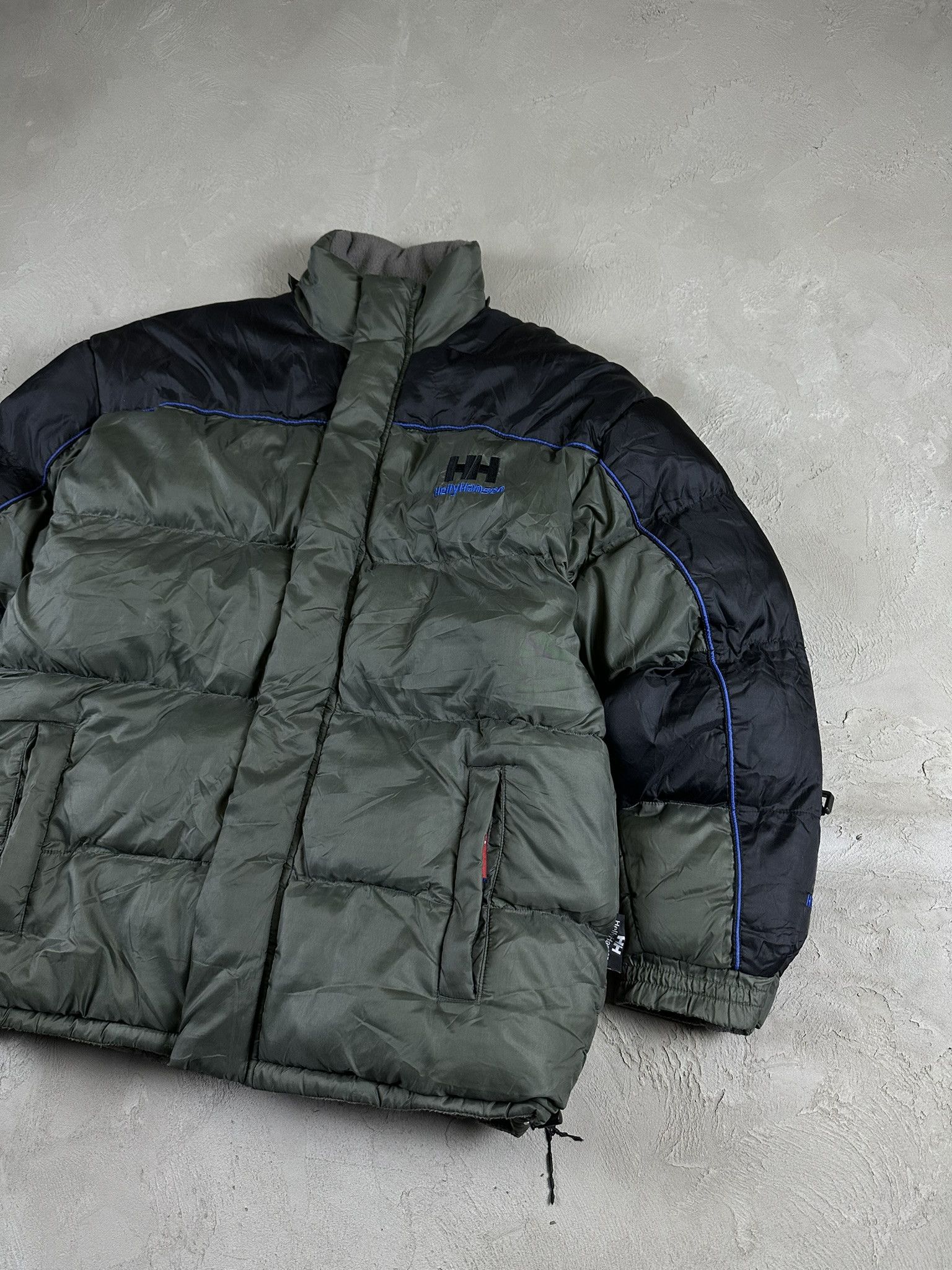 Helly Hansen 90s Vintage Helly Hansen Down Heavy Puffer Boxy Jacket Size US XL / EU 56 / 4 - 4 Thumbnail