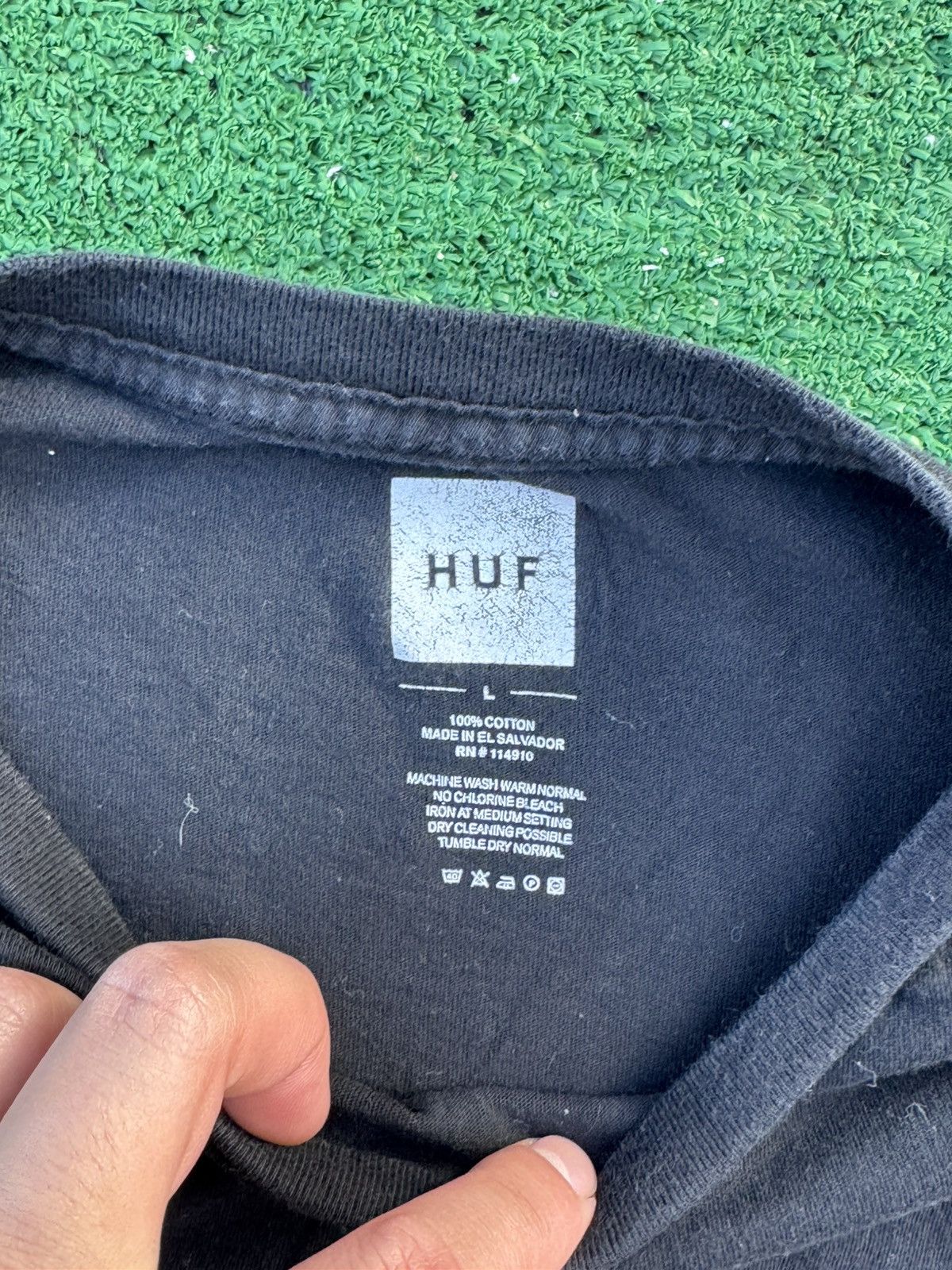 Huf HUF Worldwide T-Shirt Size US L / EU 52-54 / 3 - 2 Thumbnail