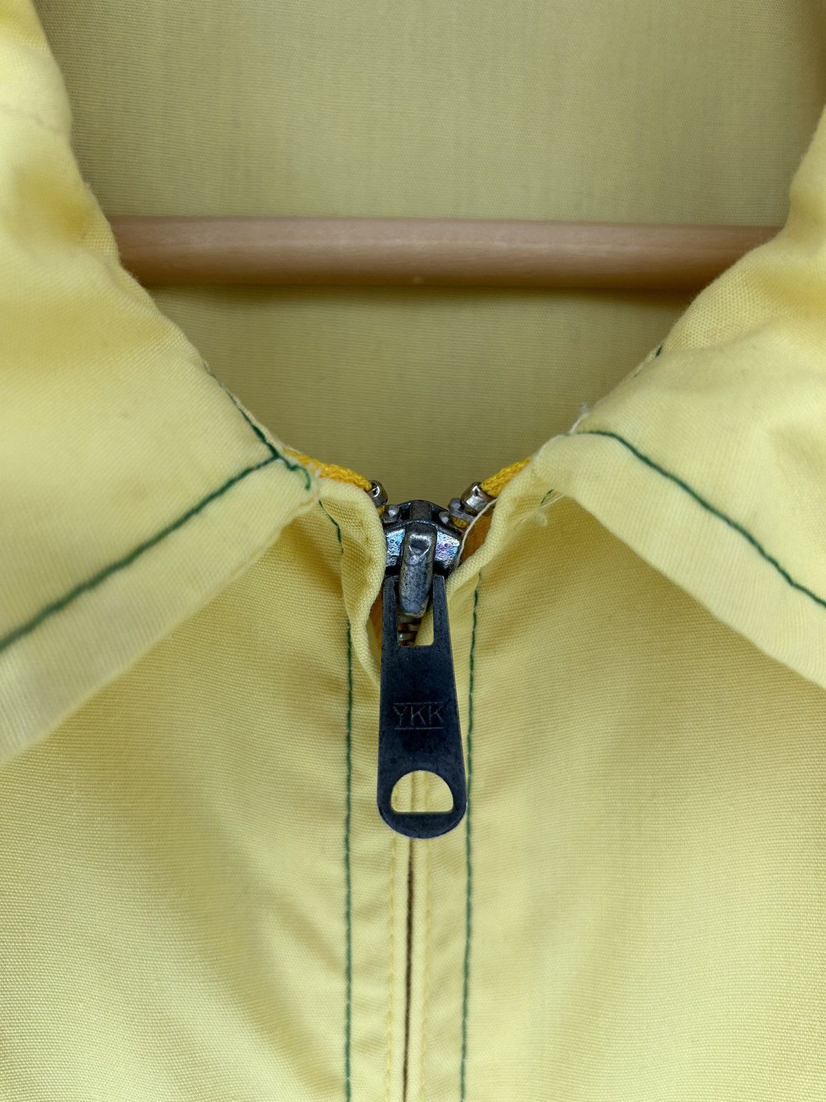 John Deere × Vintage Vintage 70s John Deere Faded Yellow Zip Up Jacket Size US M / EU 48-50 / 2 - 4 Thumbnail