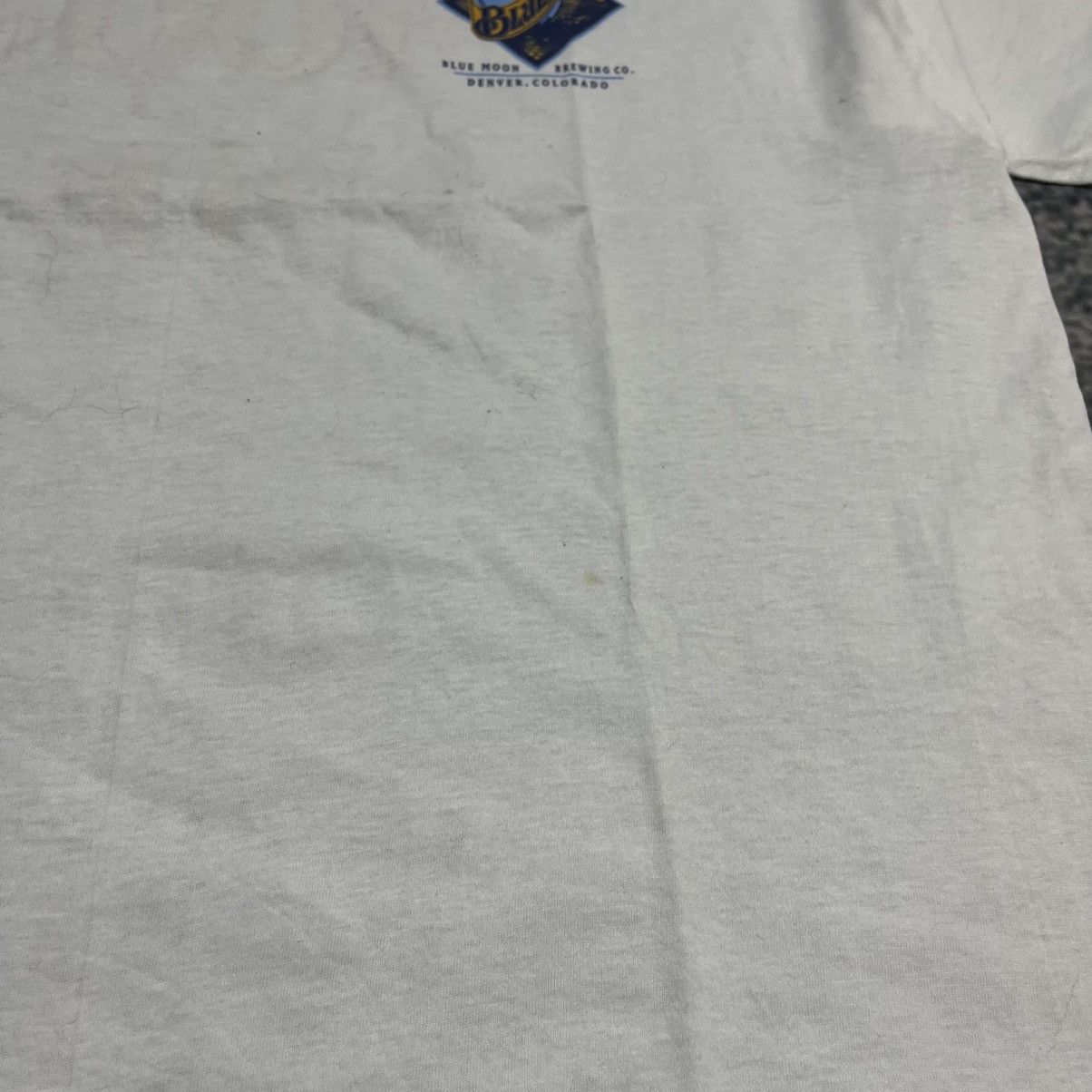 Vintage Vintage 90s Blue Moon Beer Moon Me Funny Beer Party T Shirt Size US XL / EU 56 / 4 - 4 Thumbnail