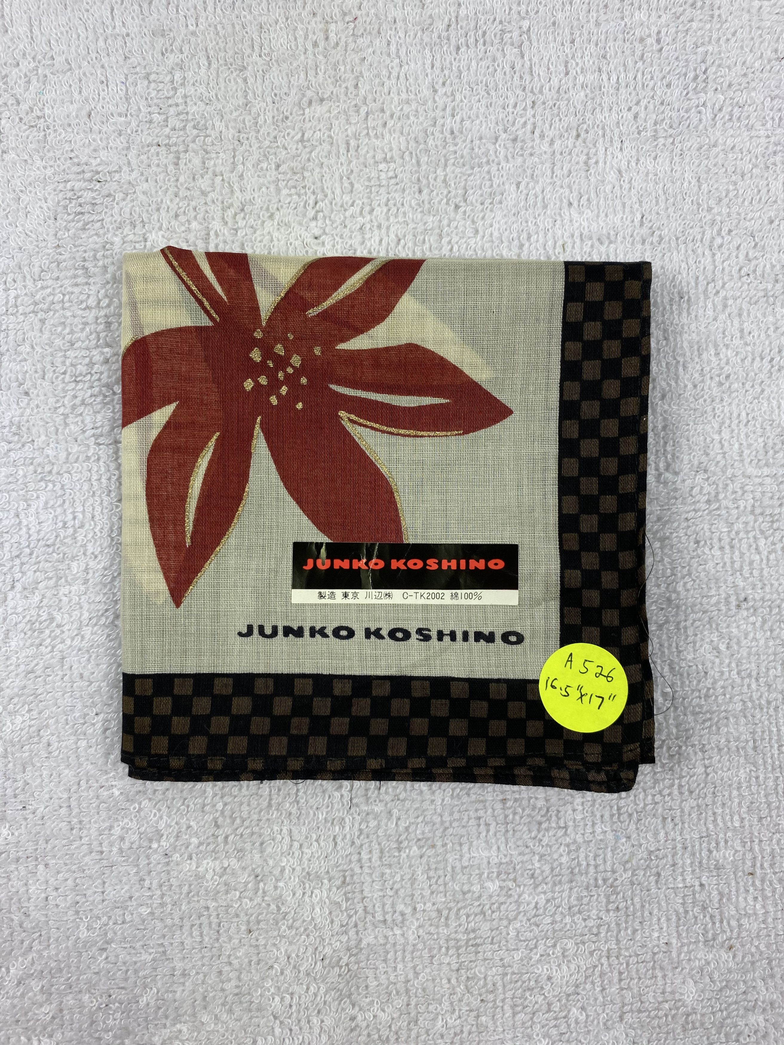 Mr. Junko × Vintage Junko Koshino Handkerchief / Bandana / Neckerchief Size ONE SIZE - 6 Thumbnail