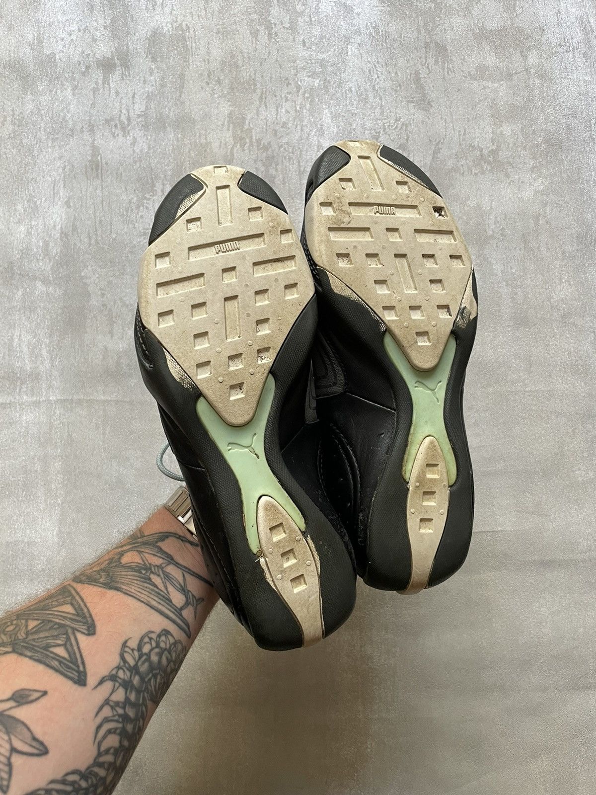 Puma × Vintage Vintage Rare Puma Leather Sneakers Size US 9.5 / IT 39.5 - 10 Thumbnail