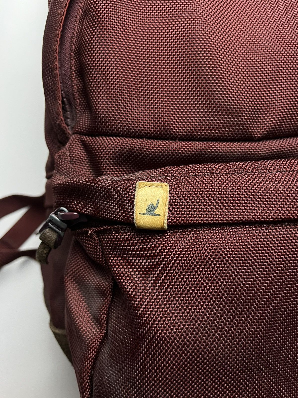 Visvim Visvim SS15 Ballistic Cordura 20L Backpack Burgundy w/ Suede Size ONE SIZE - 3 Thumbnail