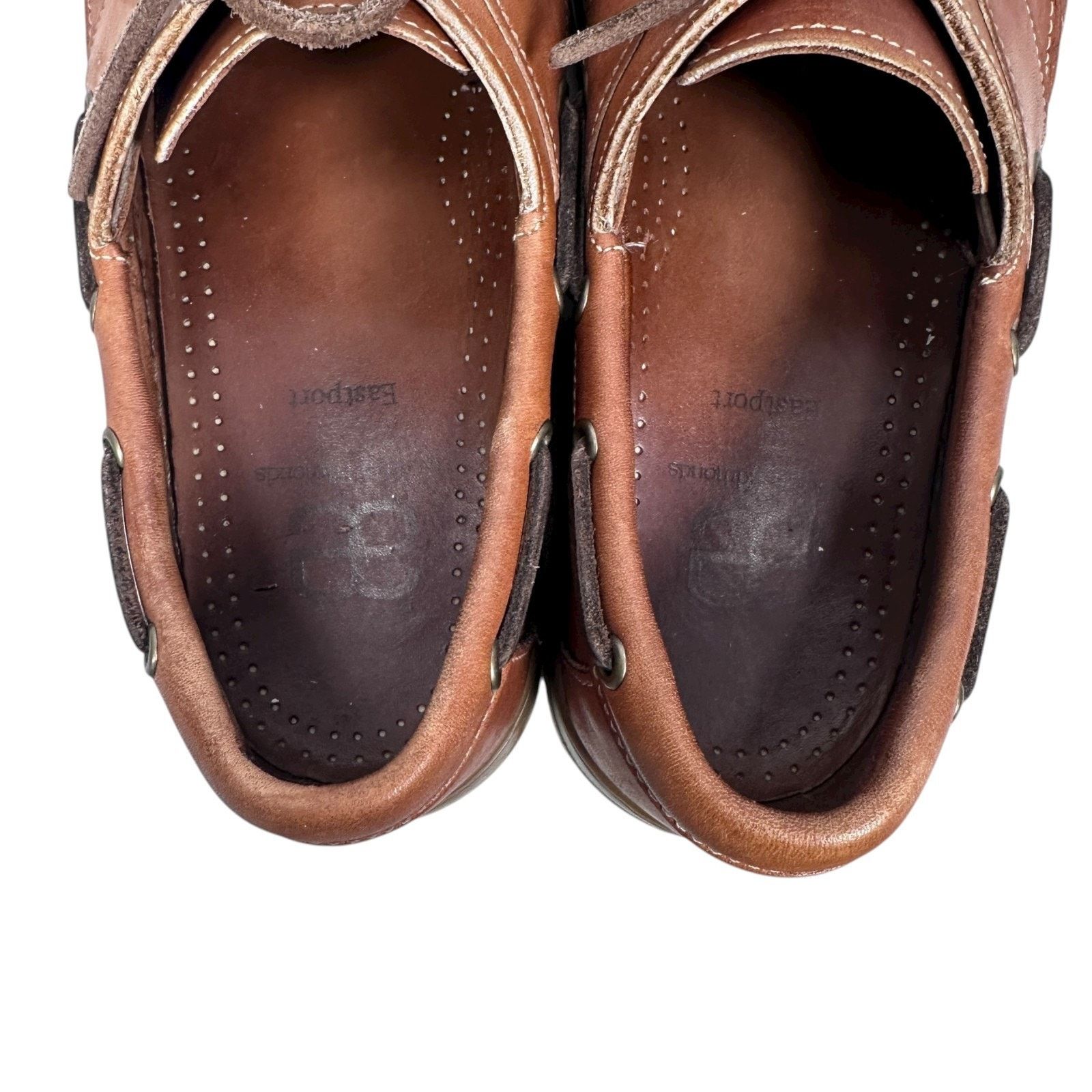 Allen Edmonds Allen Edmonds Eastport Boat Shoes Men US 9 D Brown Loafers Size US 9 / EU 42 - 6 Thumbnail