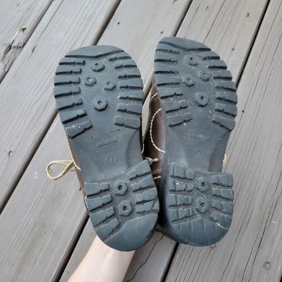 Vintage Vintage 90s y2k Bratz Lower East Side Chunky Block Heel Cree Size US 7 / IT 37 - 6 Thumbnail