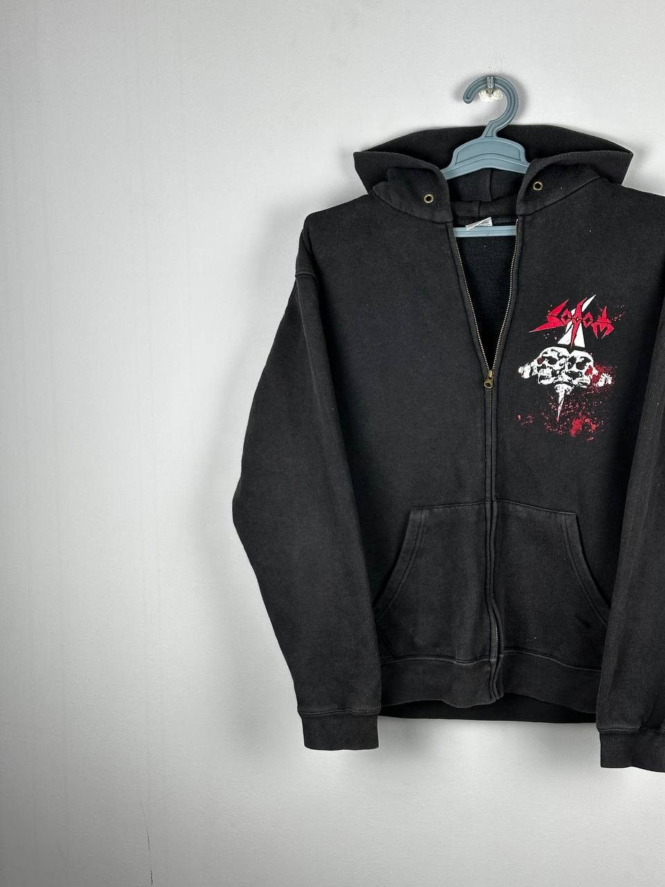 Band Tees Sodom Band In War And Peace Album Rock Zip Hoodie Size US M / EU 48-50 / 2 - 3 Thumbnail