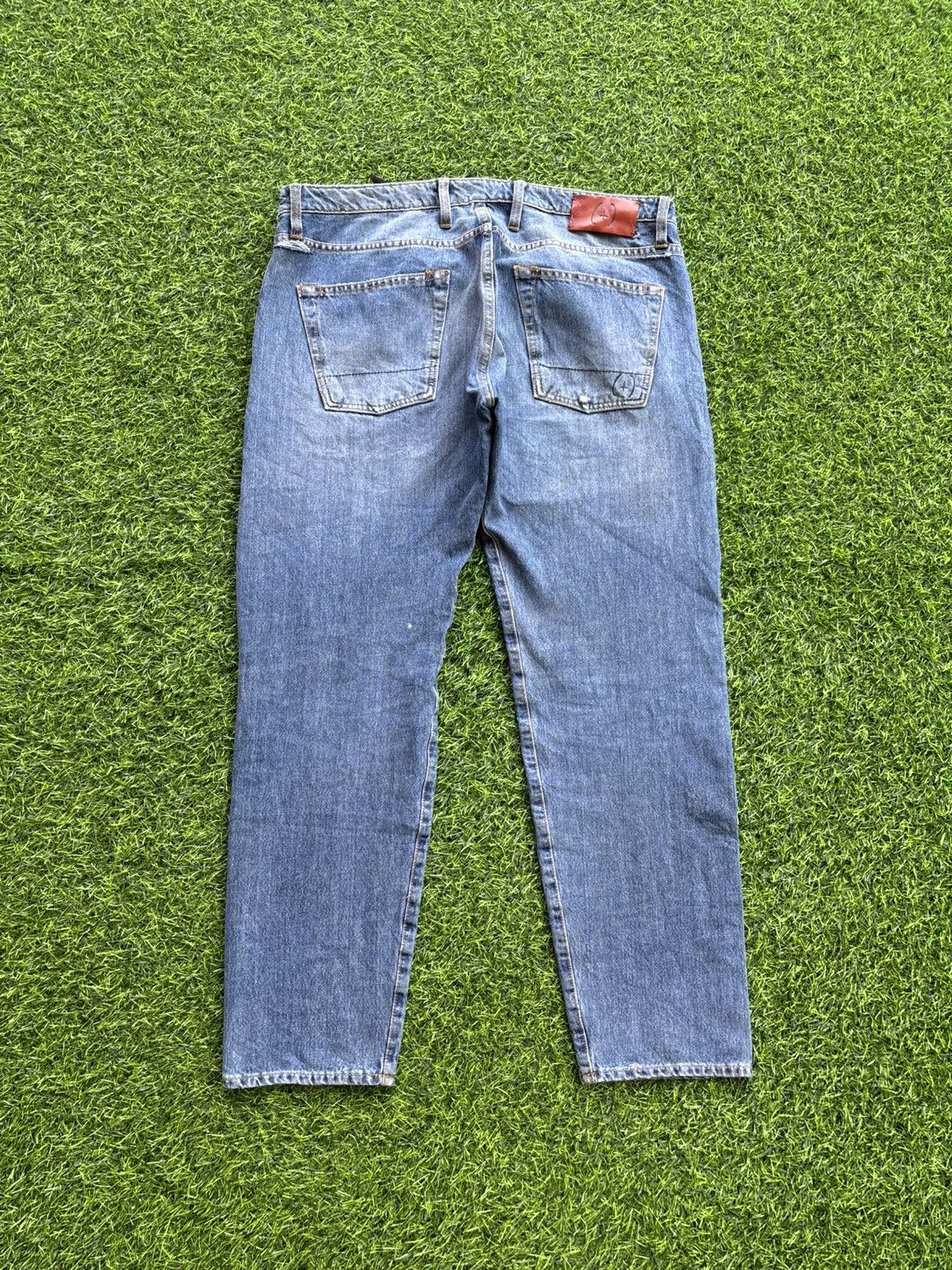 (+)PEOPLE (+) People Distressed Denim Jeans Size US 32 / EU 48 - 3 Thumbnail