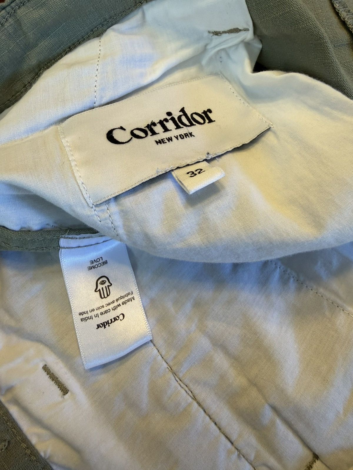 Corridor Corridor Cargo Pant Green Size US 32 / EU 48 - 9 Thumbnail