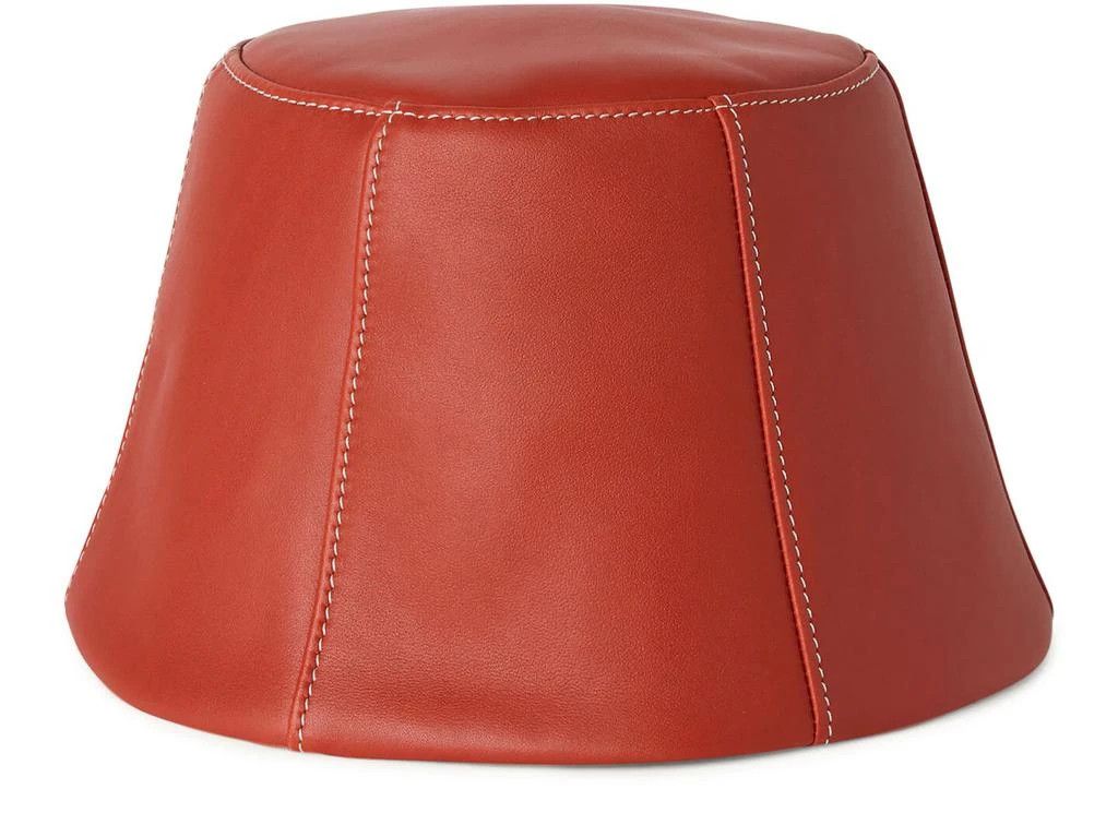 Loro Piana o1srvl11e0325 FAN9006 Size: OS / Leather Hat / Cap in Red Size ONE SIZE - 1 Thumbnail