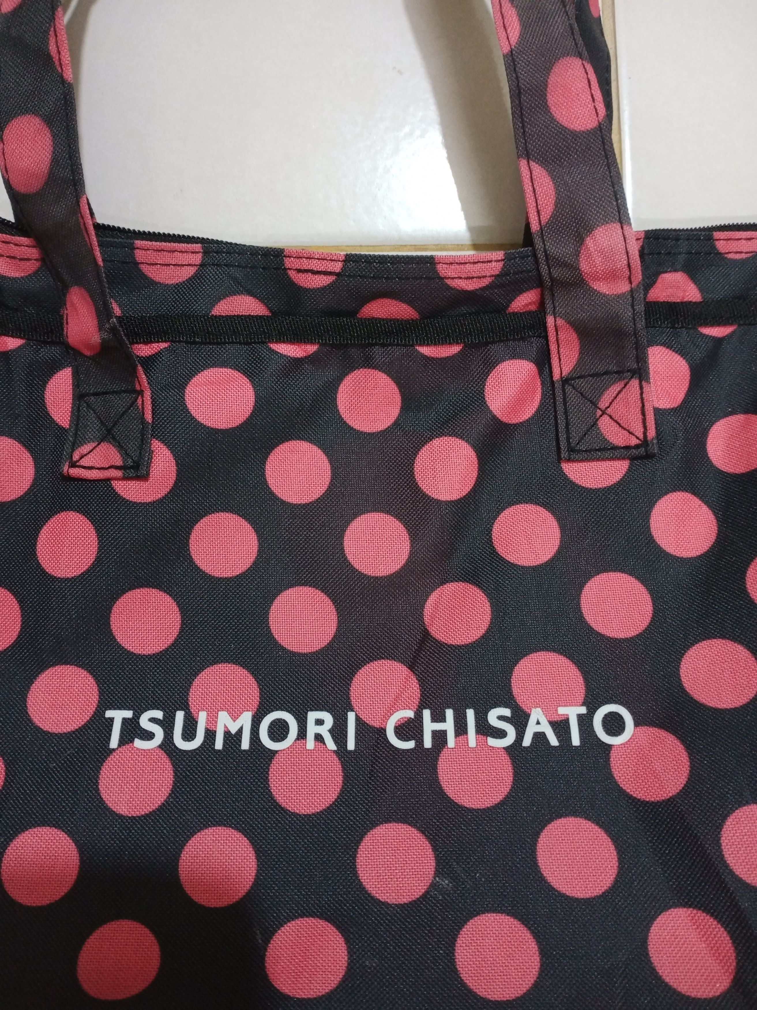 Issey Miyake Rare Vintage Tsumori Chisato Issey Miyake Pokaldot Tote Bag Size ONE SIZE - 3 Thumbnail