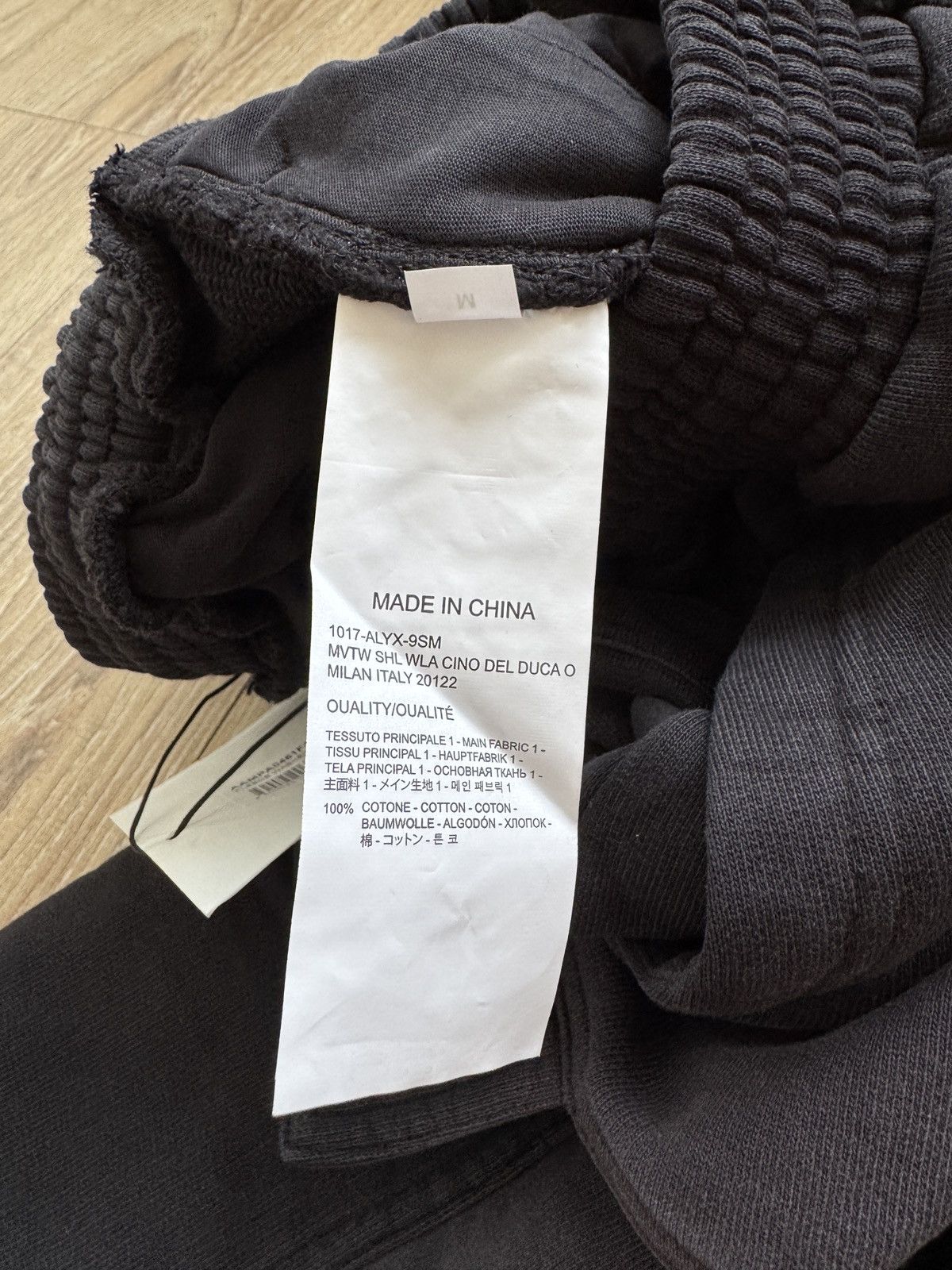 1017 ALYX 9SM ALYX 9SM Washed Cargo Sweatpants Size US 32 / EU 48 - 10 Thumbnail