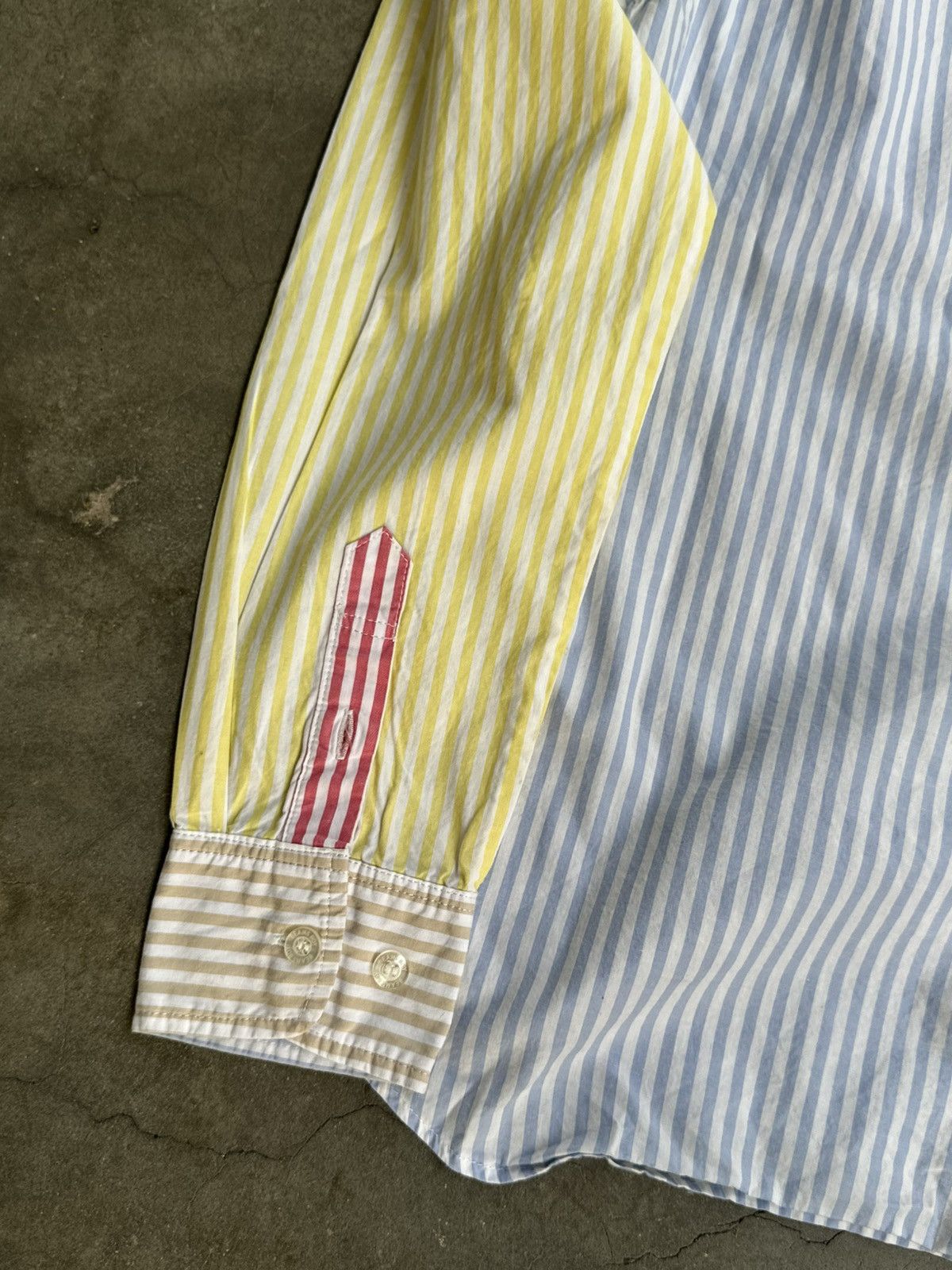 Beams Japan Beams Boy Multicolour Stripes Button Up Shirt Size US S / EU 44-46 / 1 - 14 Thumbnail