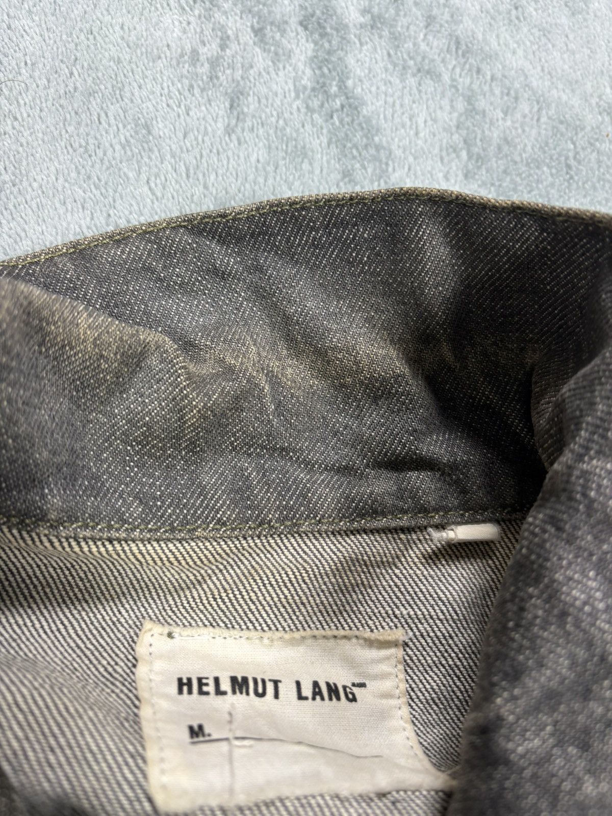 Helmut Lang Vintage 90’s Helmut Lang Trucker Denim Jacket. J0147 Size US M / EU 48-50 / 2 - 8 Thumbnail