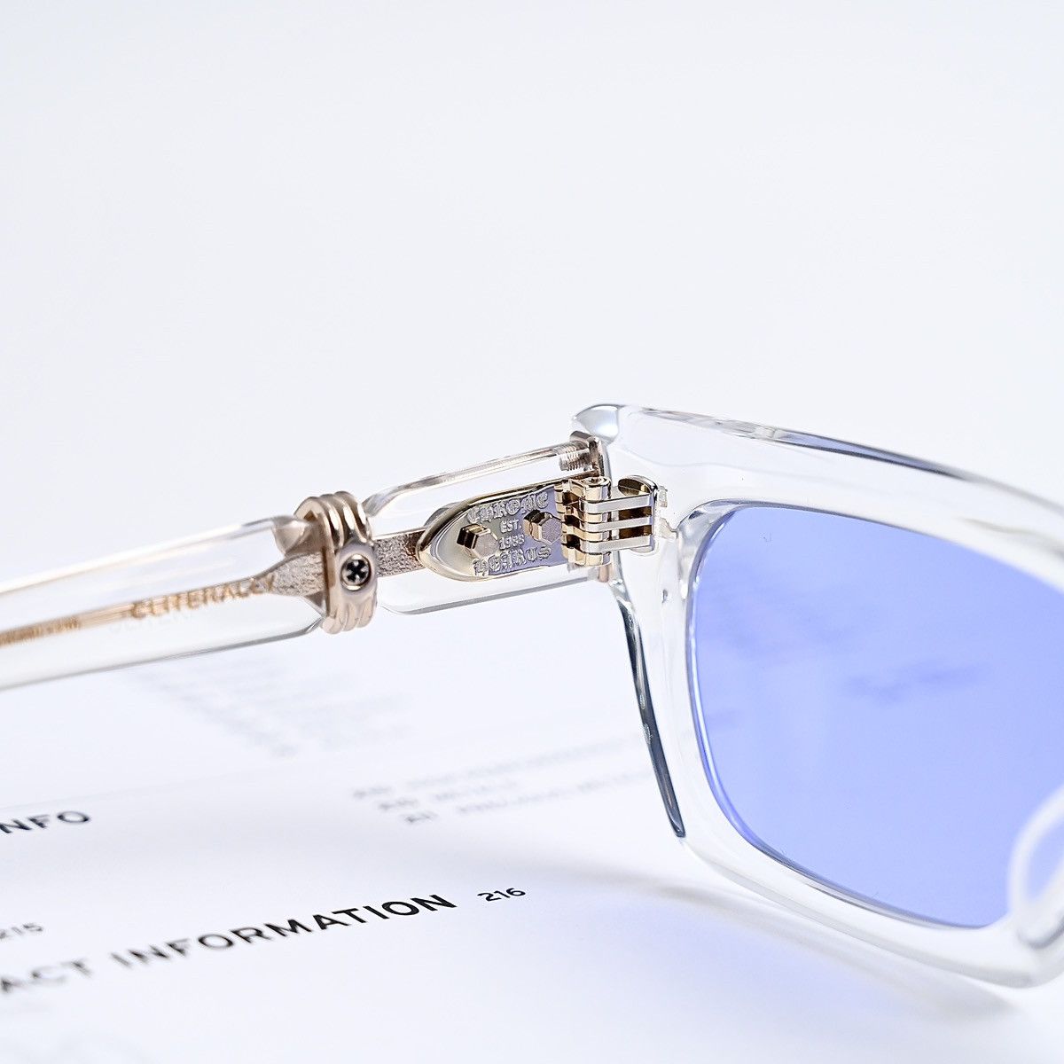 Chrome Hearts CHROME HEARTS CLITERALLY SUNGLASSES Size ONE SIZE - 4 Thumbnail