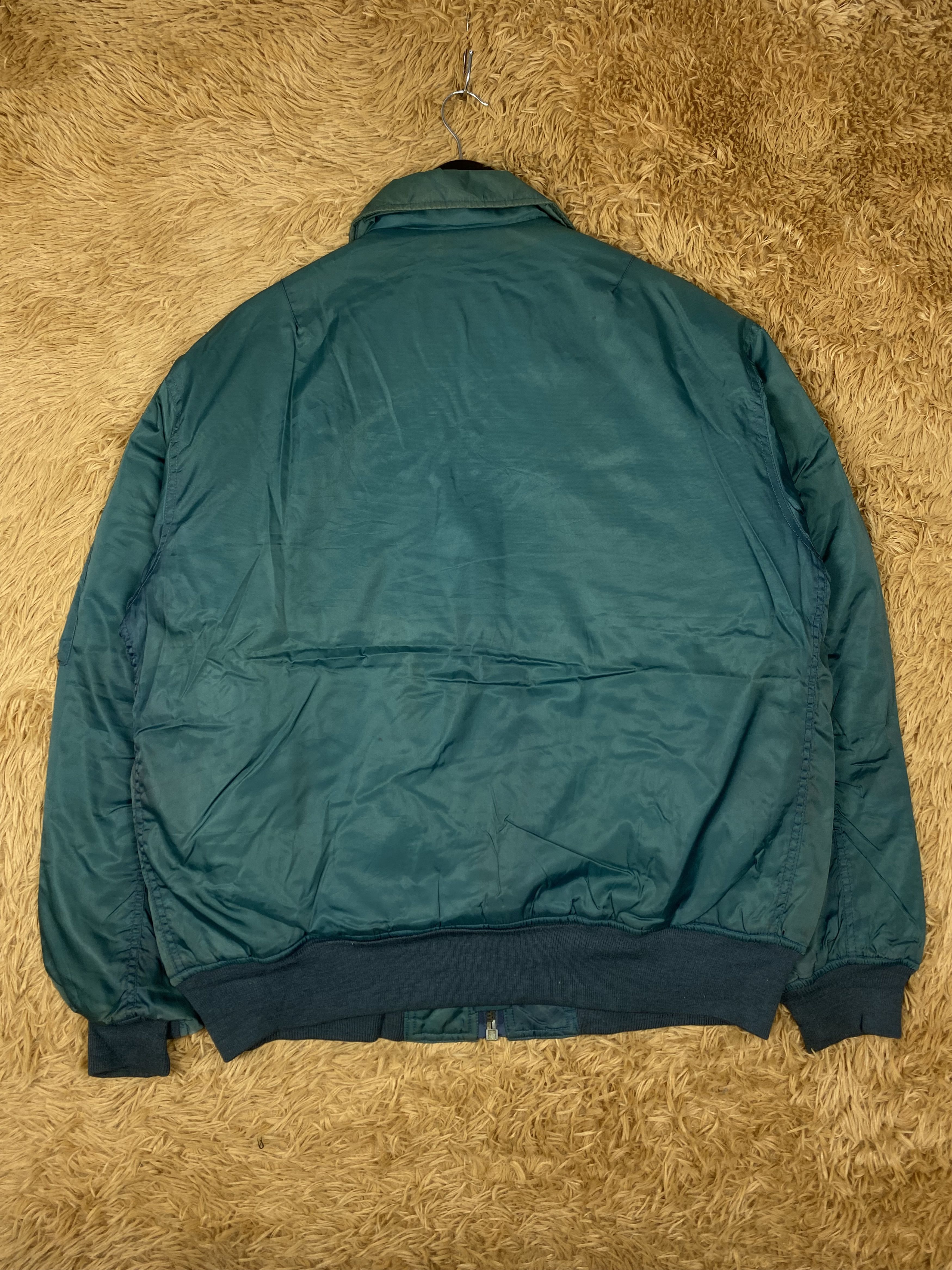 Vintage Vintage FLYR'SMAN Distressed Bomber Jacket DJ0211 Size US L / EU 52-54 / 3 - 6 Thumbnail
