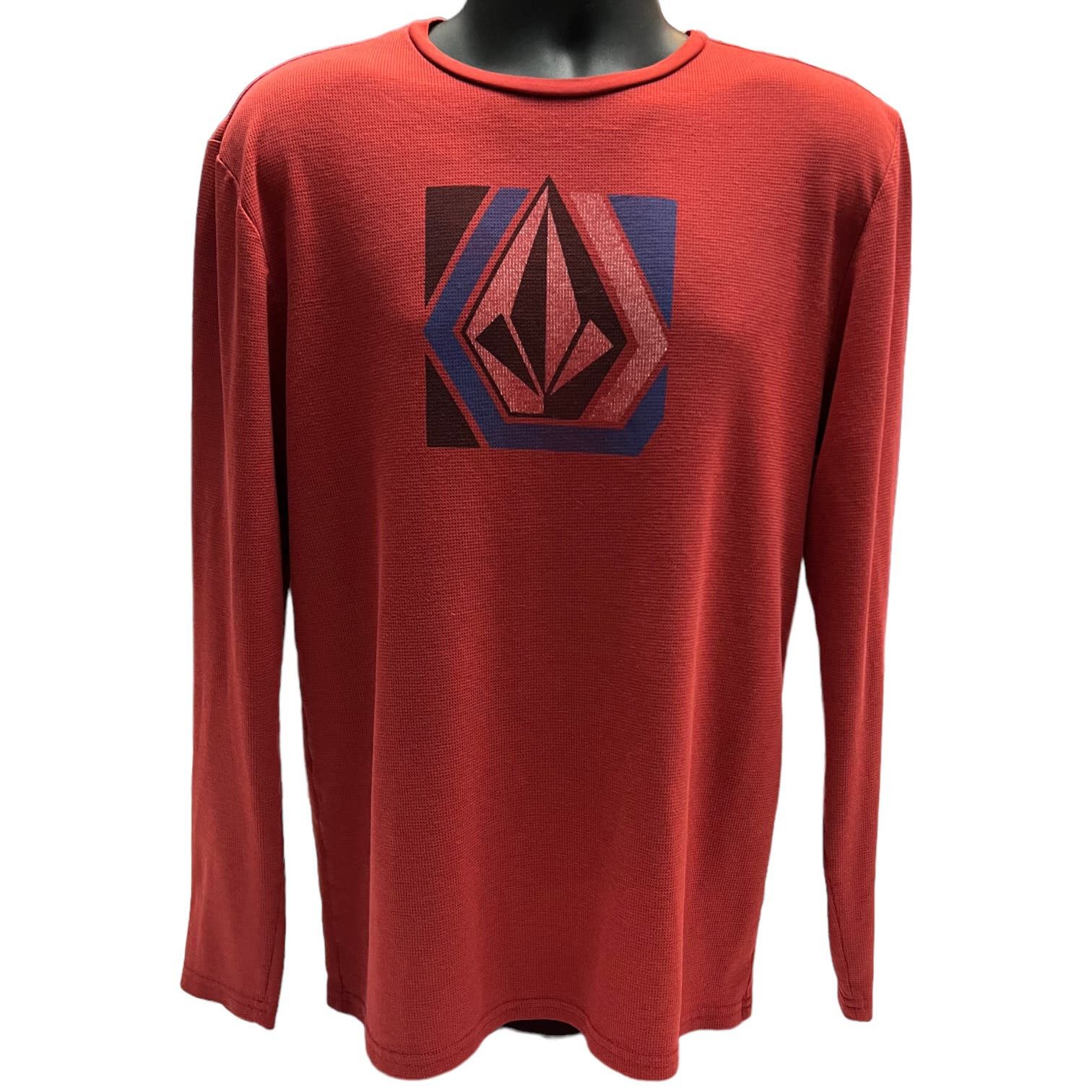 Volcom Russel Long Sleeve – Maglia Termica Uomo Manica Lunga, Fit Moderno