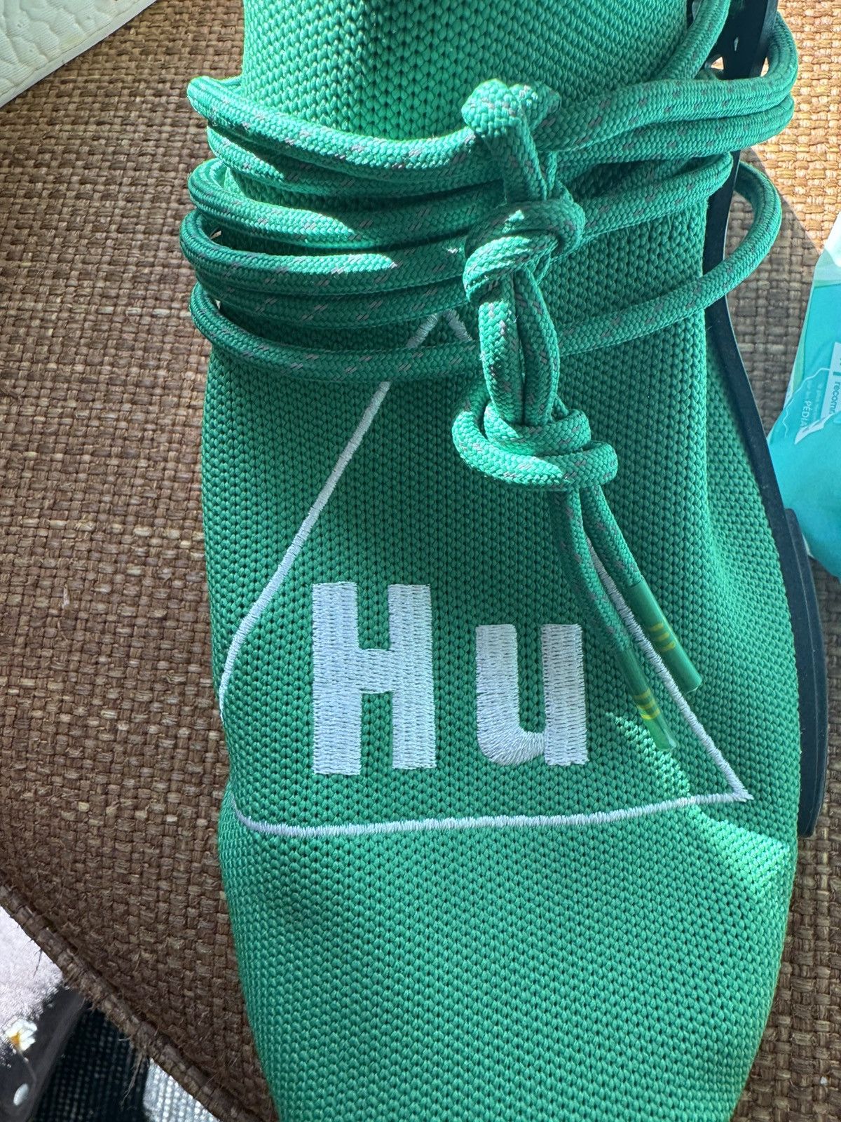 Adidas × Pharrell Pharrell x Adidas Human Race Green - Size 10 Size US 10 / EU 43 - 11 Thumbnail