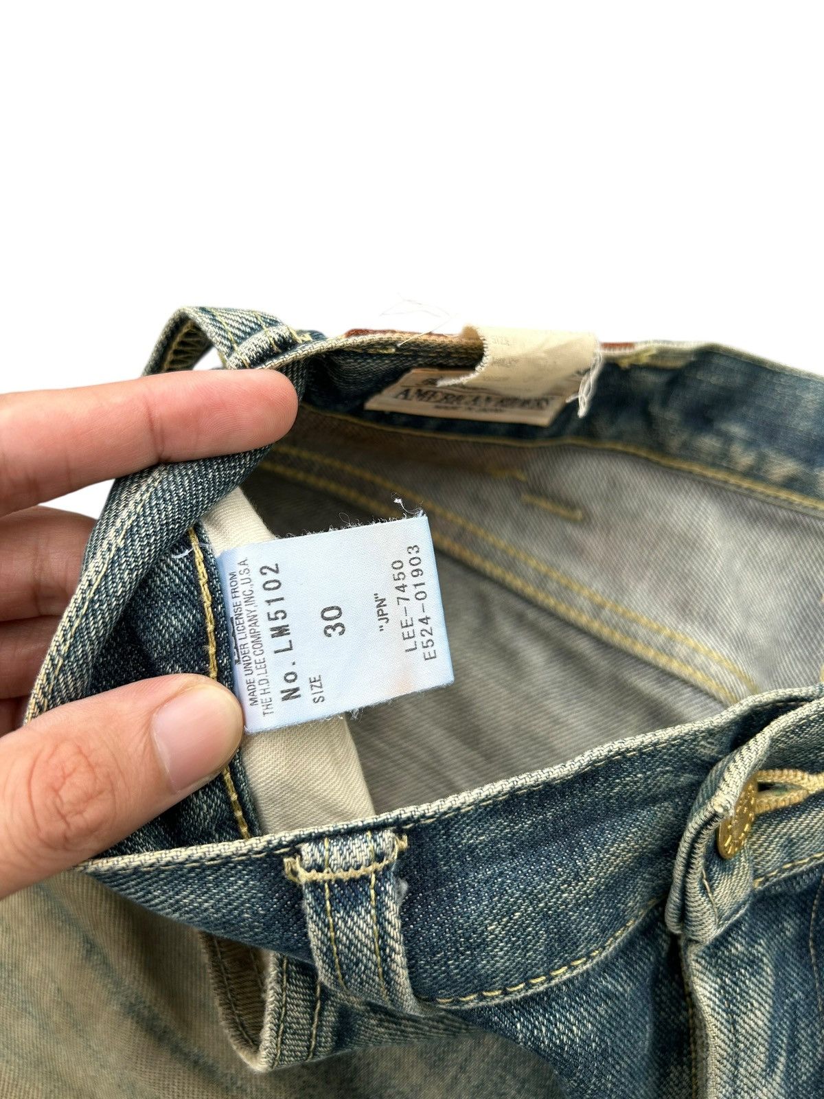 Kapital Rusty Flare Vintage Lee Distressed Denim Jeans Size US 31 - 8 Thumbnail