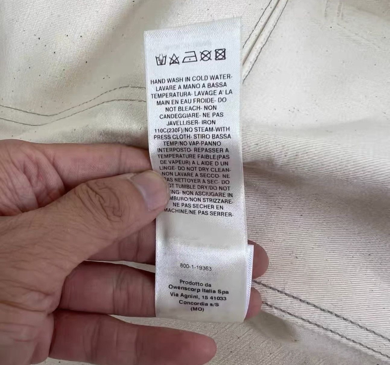 Rick Owens Rick Owens off-white denim two-pocket jacke Size US L / EU 52-54 / 3 - 2 Thumbnail