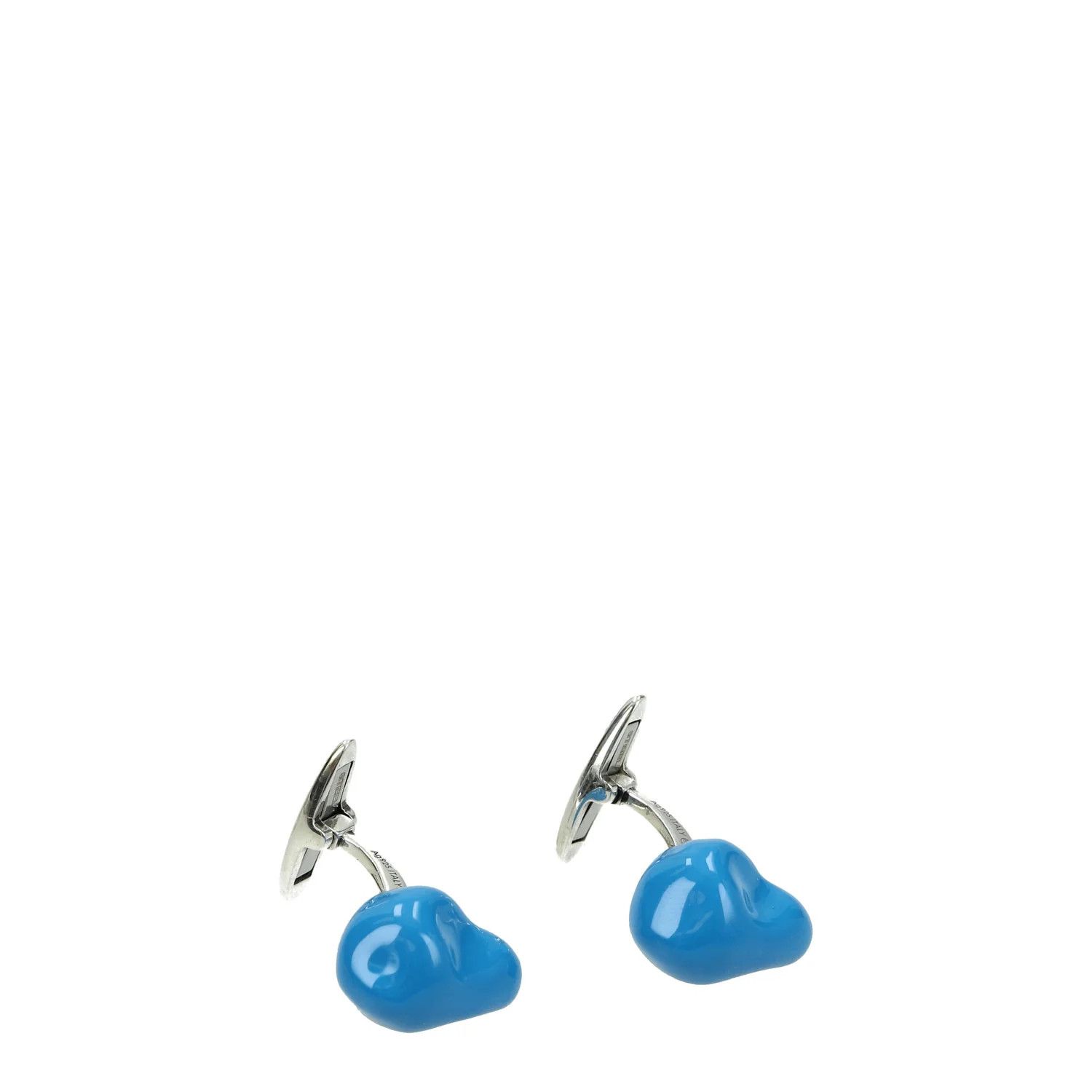 Bottega Veneta ob1o1e0325 Size: OS / Cufflinks in Light Blue Size ONE SIZE - 1 Preview