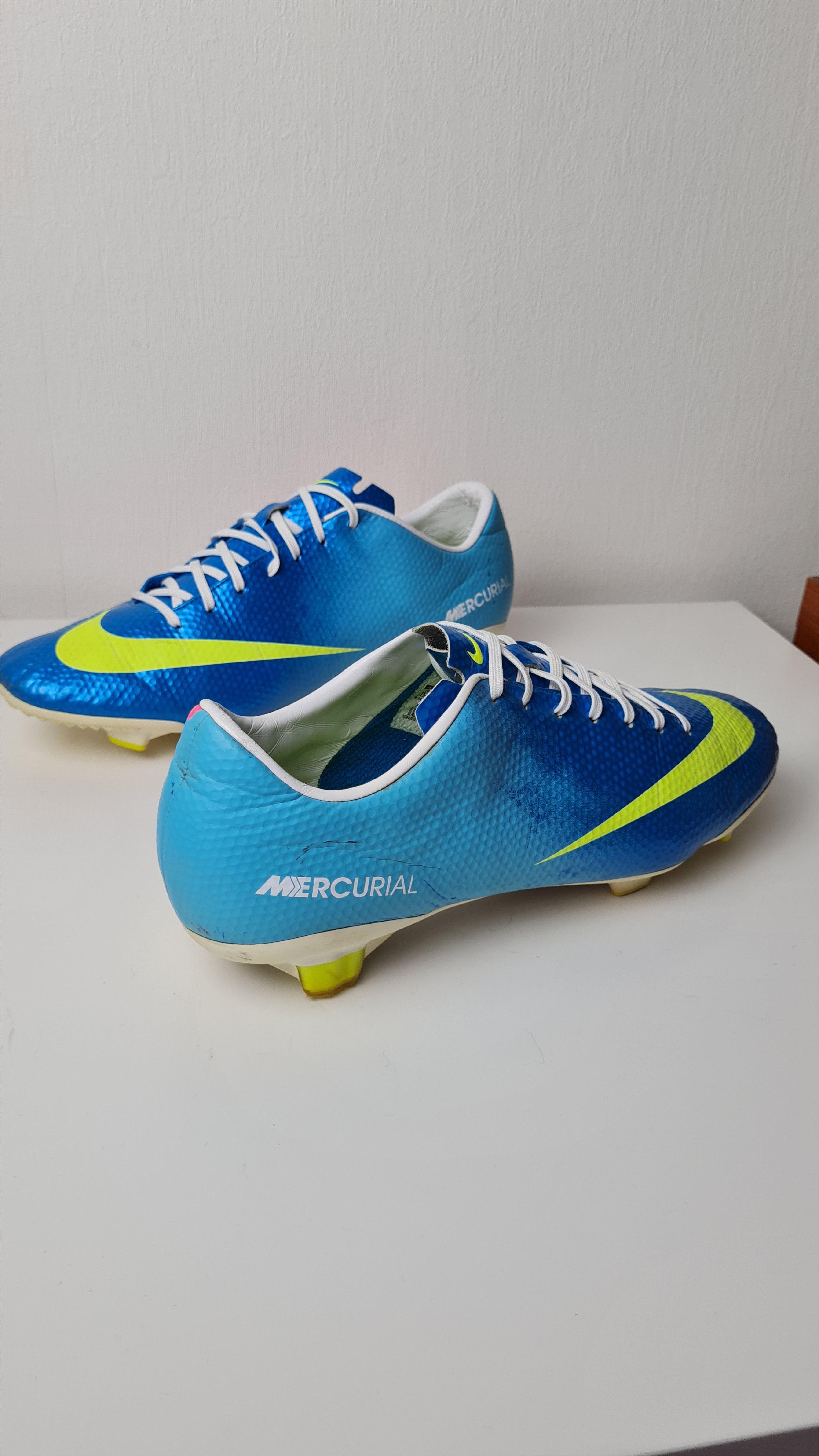 Adidas Rare football Caps Nike Mercurial Vapor IX FG 555447-474 Size US 11.5 / EU 44-45 - 9 Thumbnail