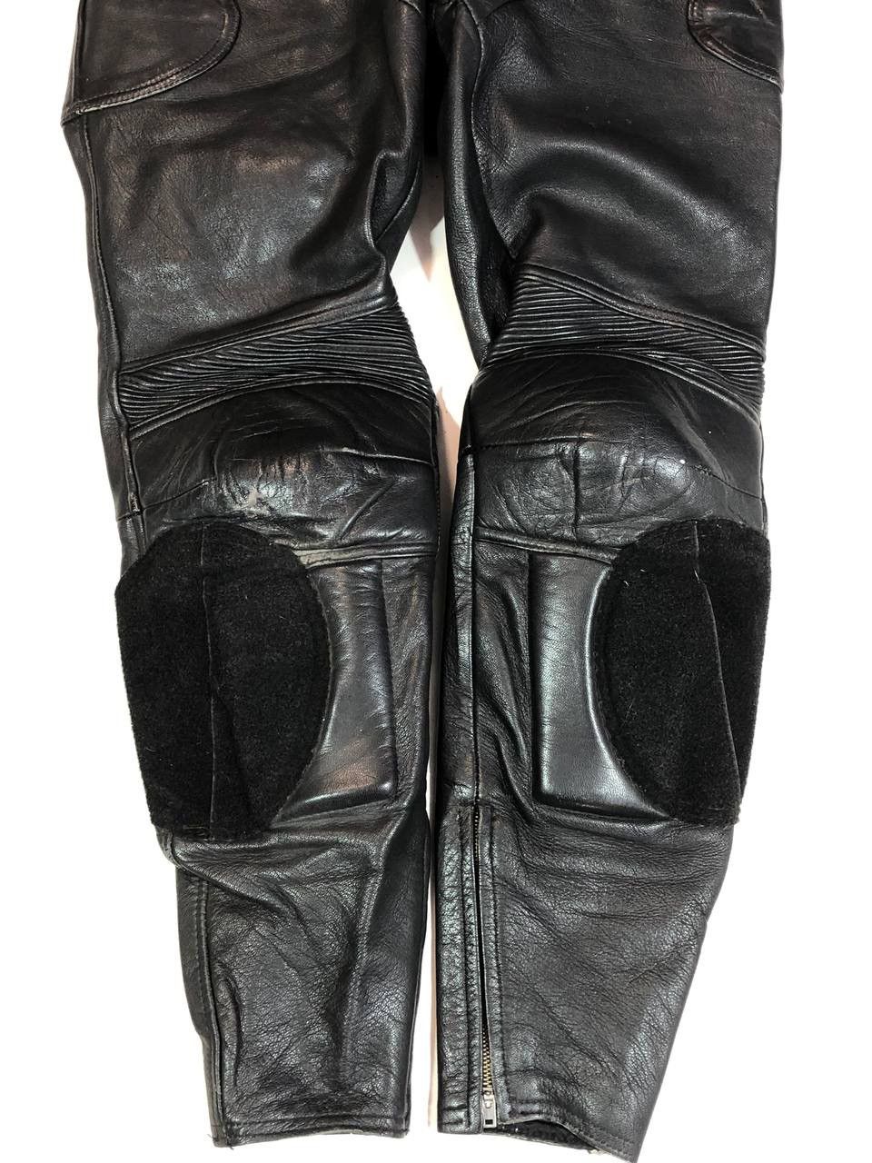 Hein Gericke × Leather Hein Gericke Leather Moto Biker Pants Vintage Size US 35 - 2 Thumbnail