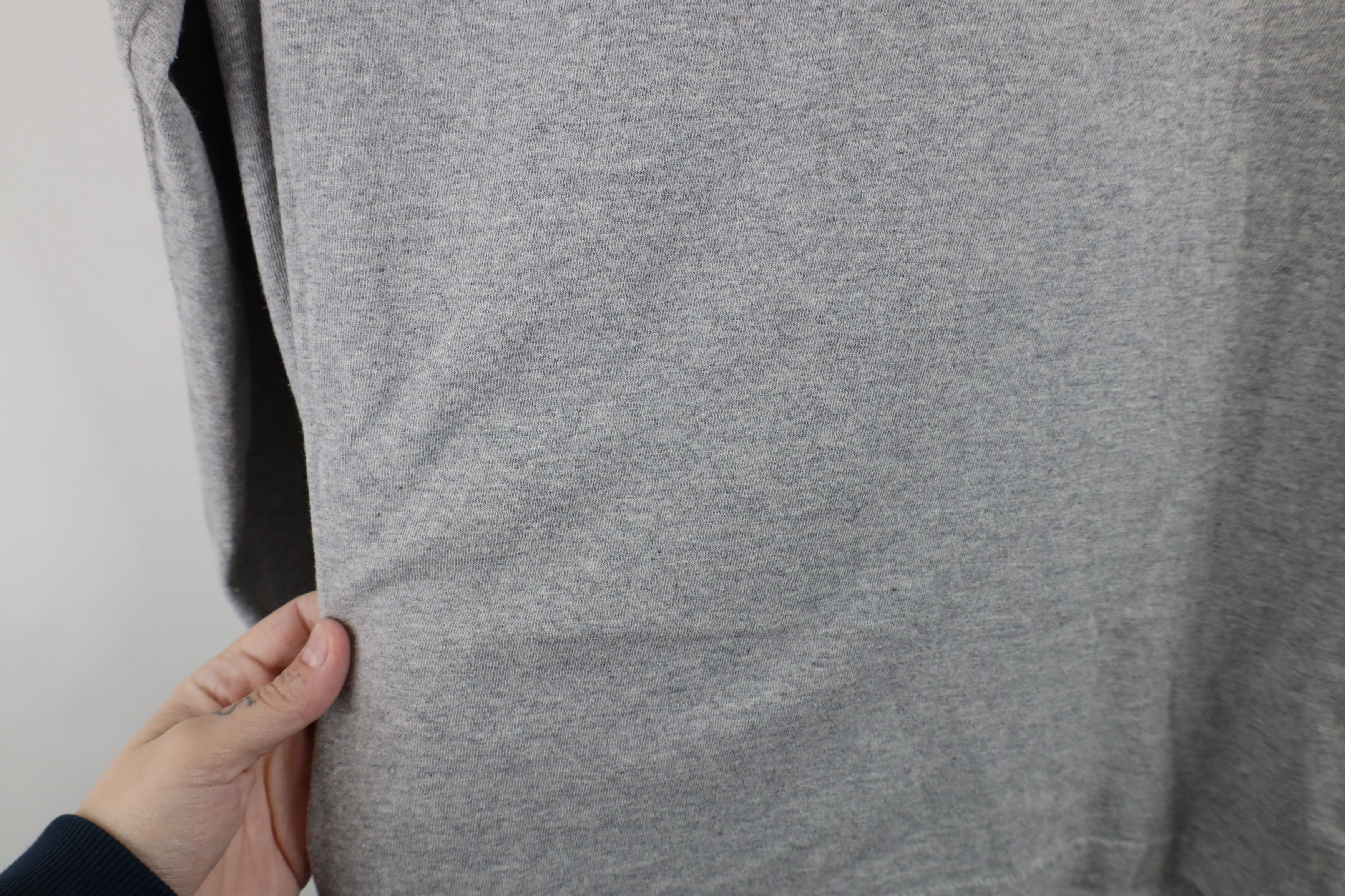 Tommy Hilfiger × Vintage Vintage 90s Tommy Hilfiger Spell Long Sleeve T-Shirt Gray Size US L / EU 52-54 / 3 - 10 Thumbnail