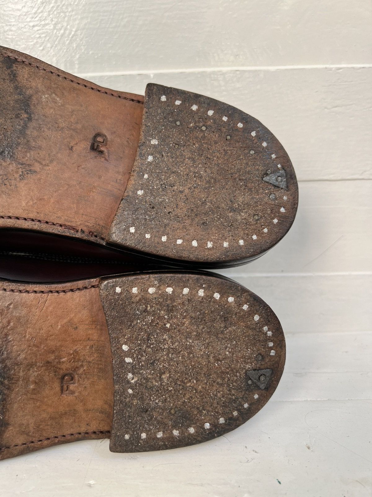 Hanover Hanover LB Sheppard Brown Longwing Shell Codovan Dress Shoes Size US 9.5 / EU 42-43 - 19 Thumbnail
