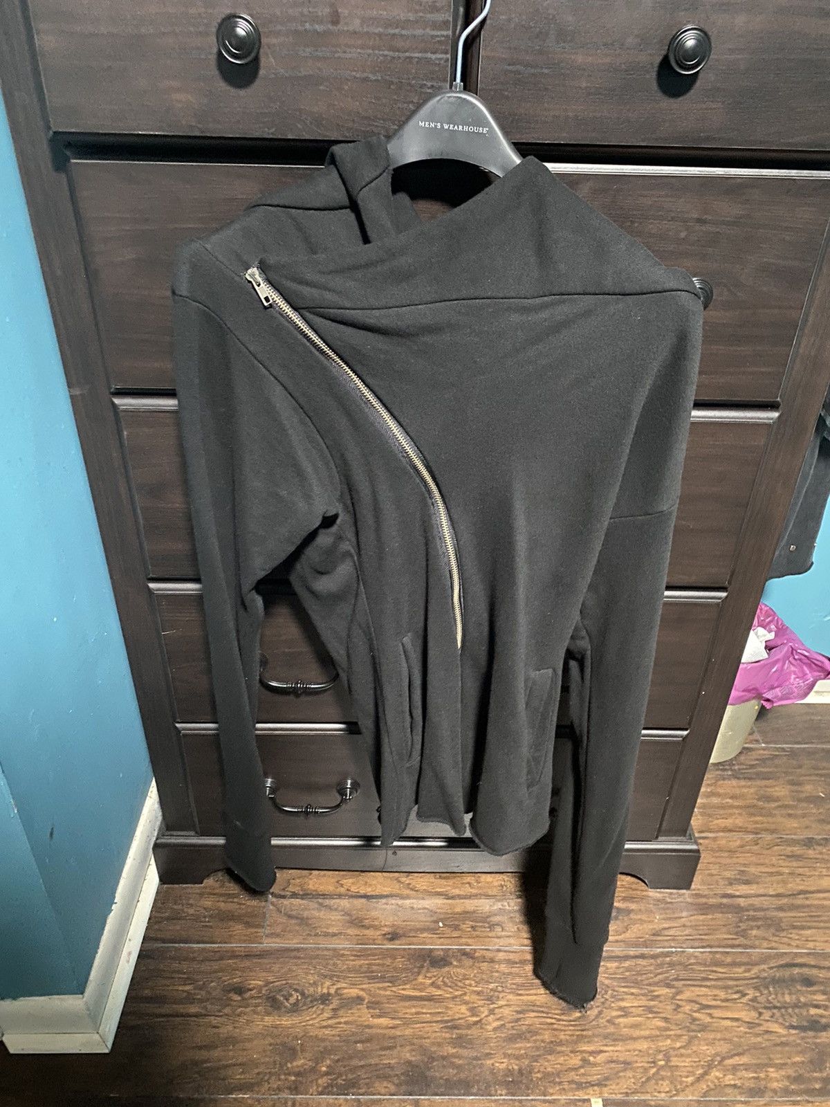 Japanese Brand Tasso Asymmetrical zip hoodie Size US S / EU 44-46 / 1 - 1 Thumbnail