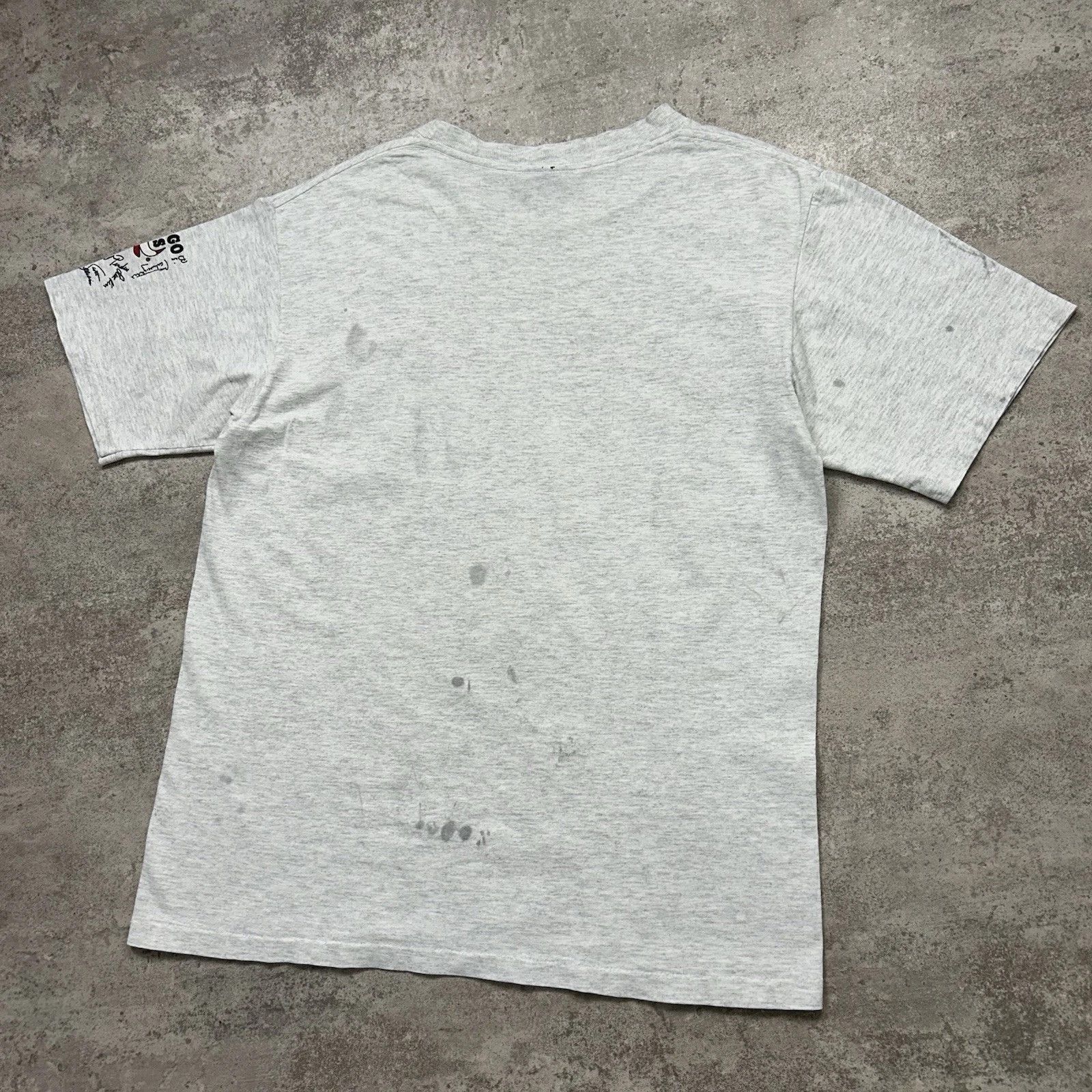 NBA × Vintage CHICAGO BULLS SLAMMIN SUPERHIRO 1994 CHANGES SPORTS T-SHIRT Size US L / EU 52-54 / 3 - 11 Thumbnail