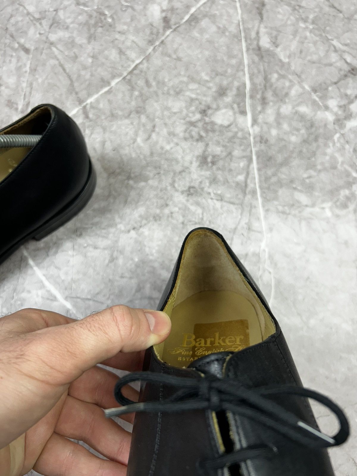 Barker BARKER Leather Derby Made in England Size US 8 / EU 41 - 20 Thumbnail