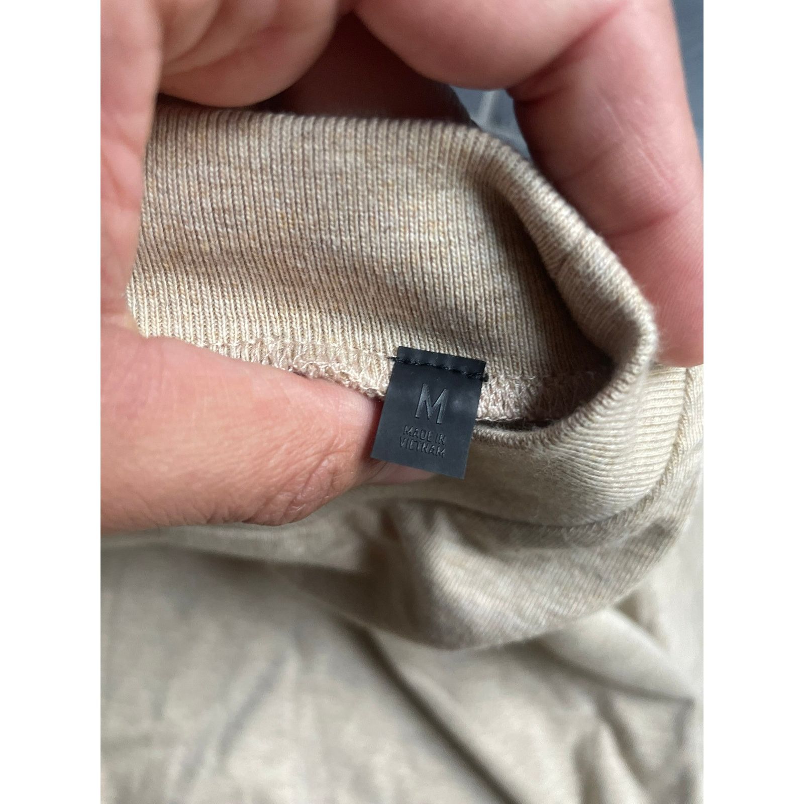 Essentials Essentials Fear Of God Tan Oversized Long Sleeve Size US M / EU 48-50 / 2 - 6 Thumbnail