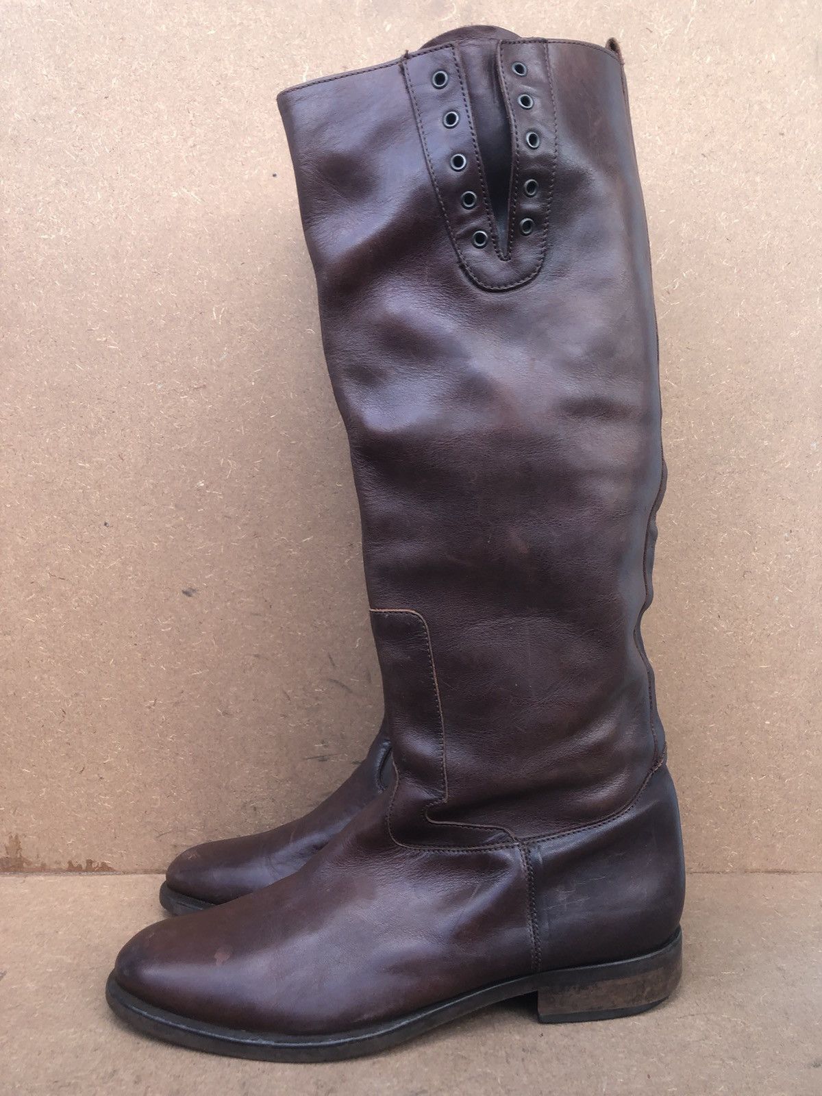 Golden Goose × Vintage Golden Goose Brown Leather Women’s Boots Size 41 Size US 11 / IT 41 - 4 Thumbnail