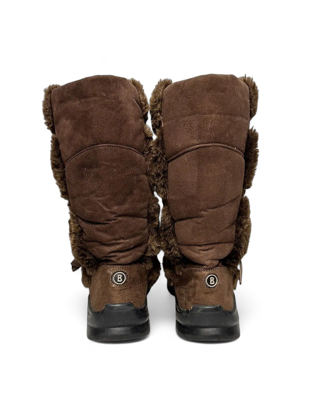If Six Was Nine Classic Brown Leather Vintage Boots Y2K Minimal Look Size US 8 / EU 41 - 7 Thumbnail