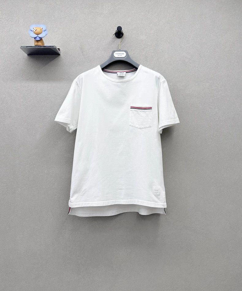 Thom Browne Thom Browne White short sleeves Size US S / EU 44-46 / 1 - 2 Thumbnail
