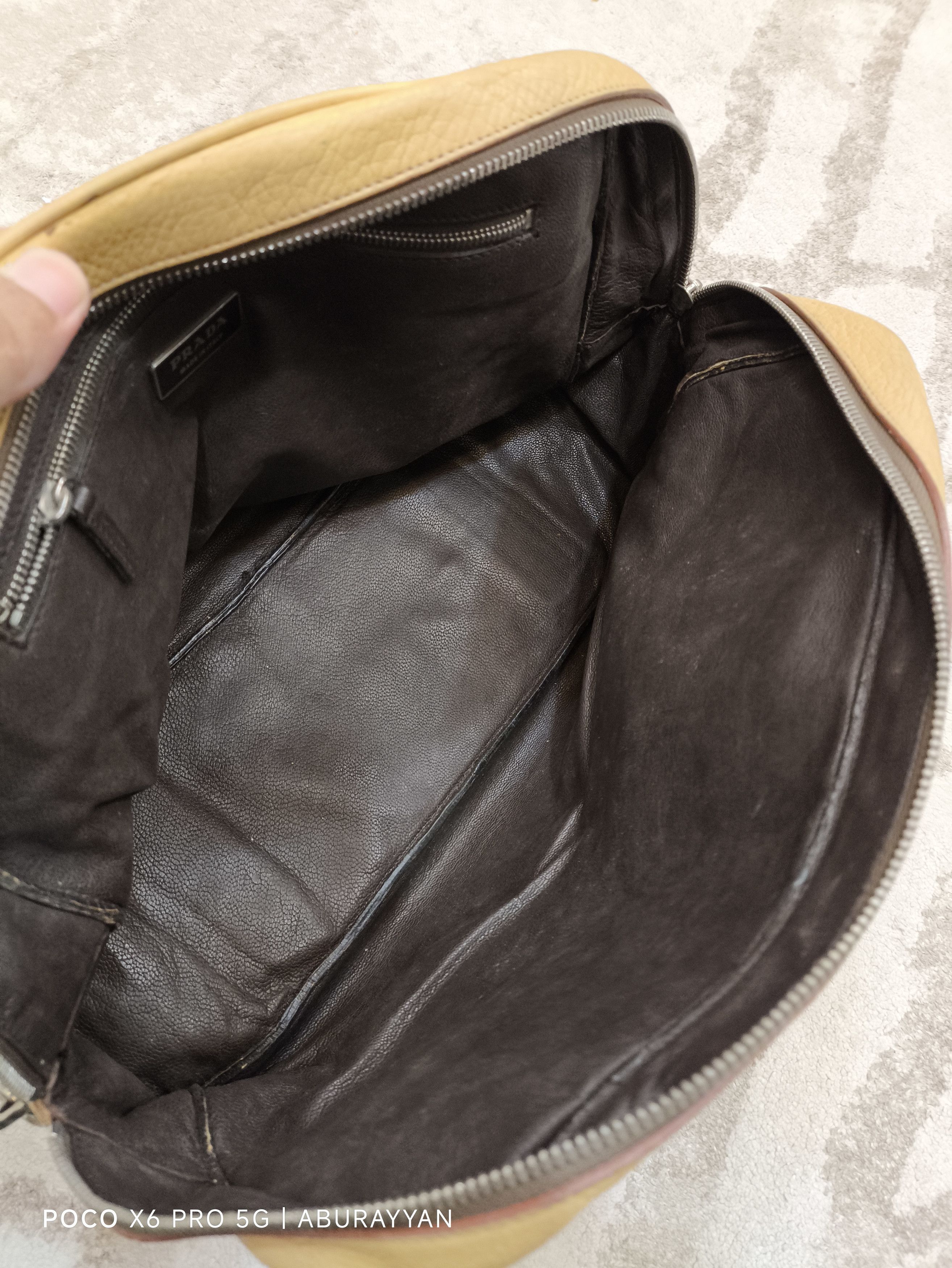 Prada Prada Vitello Daino Dome Shoulder Bag Size ONE SIZE - 9 Thumbnail
