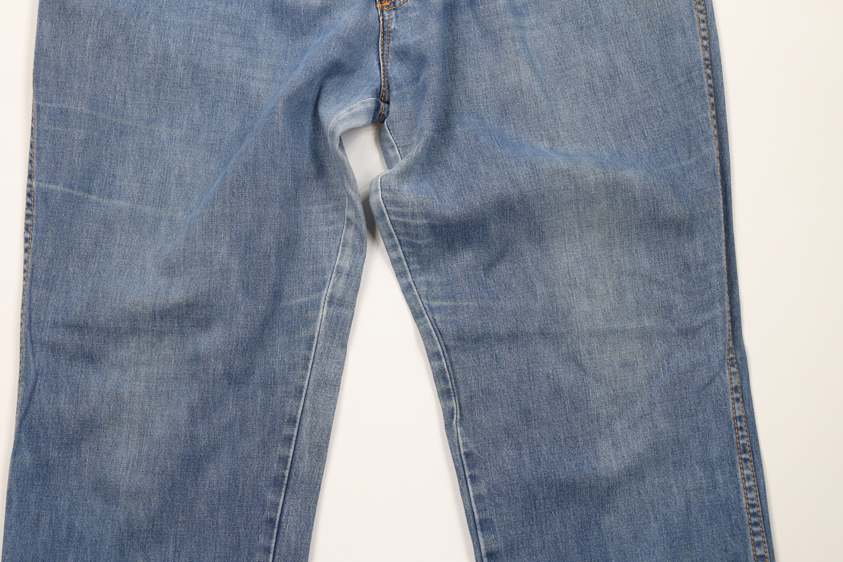 Vintage Vintage 70s 80s Streetwear Relaxed Fit Straight Leg Jeans Size 34" / US 12 / IT 48 - 3 Thumbnail