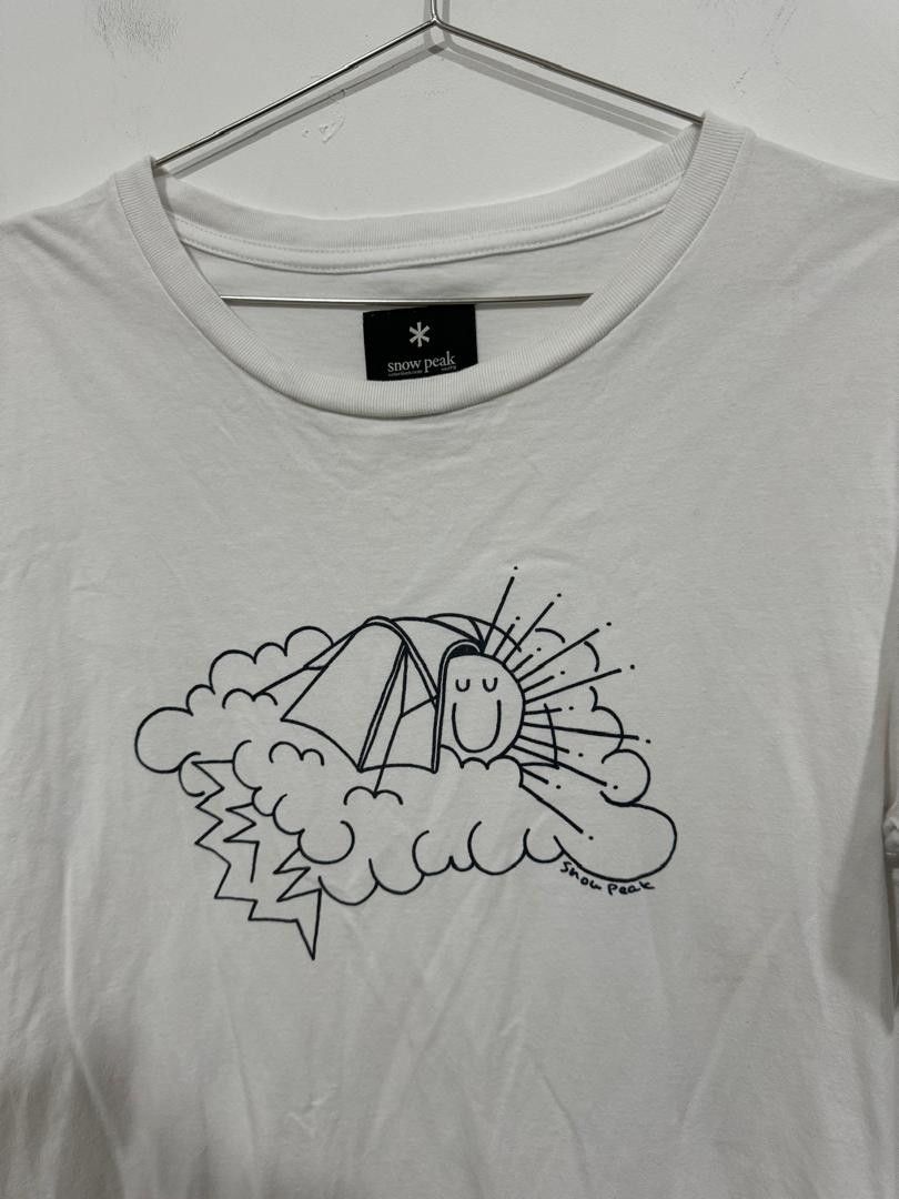 Snow Peak Snow Peak White Tee Size US M / EU 48-50 / 2 - 2 Thumbnail