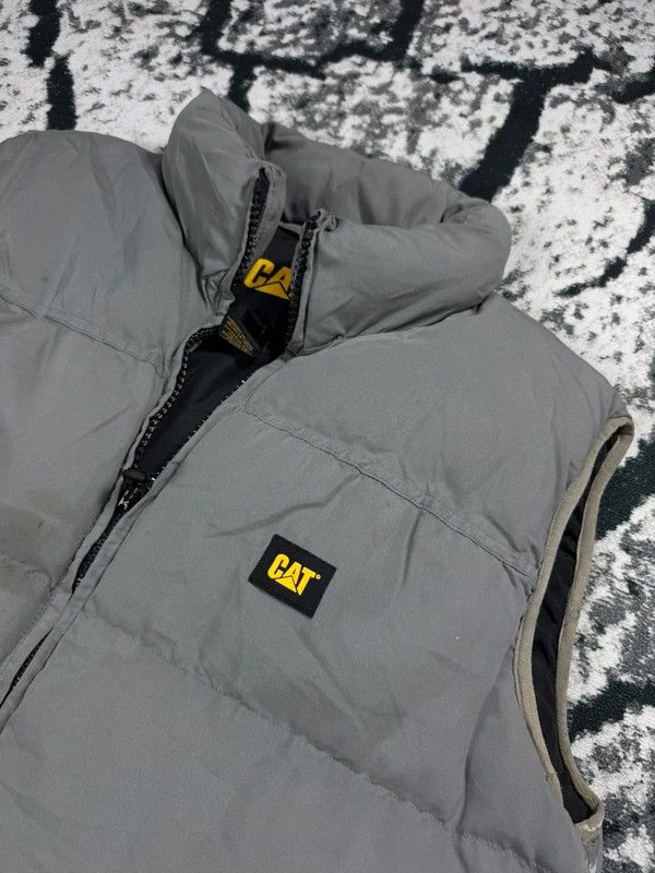 Caterpillar Caterpillar Cat L Gray Puffer Vest Size US L / EU 52-54 / 3 - 3 Thumbnail