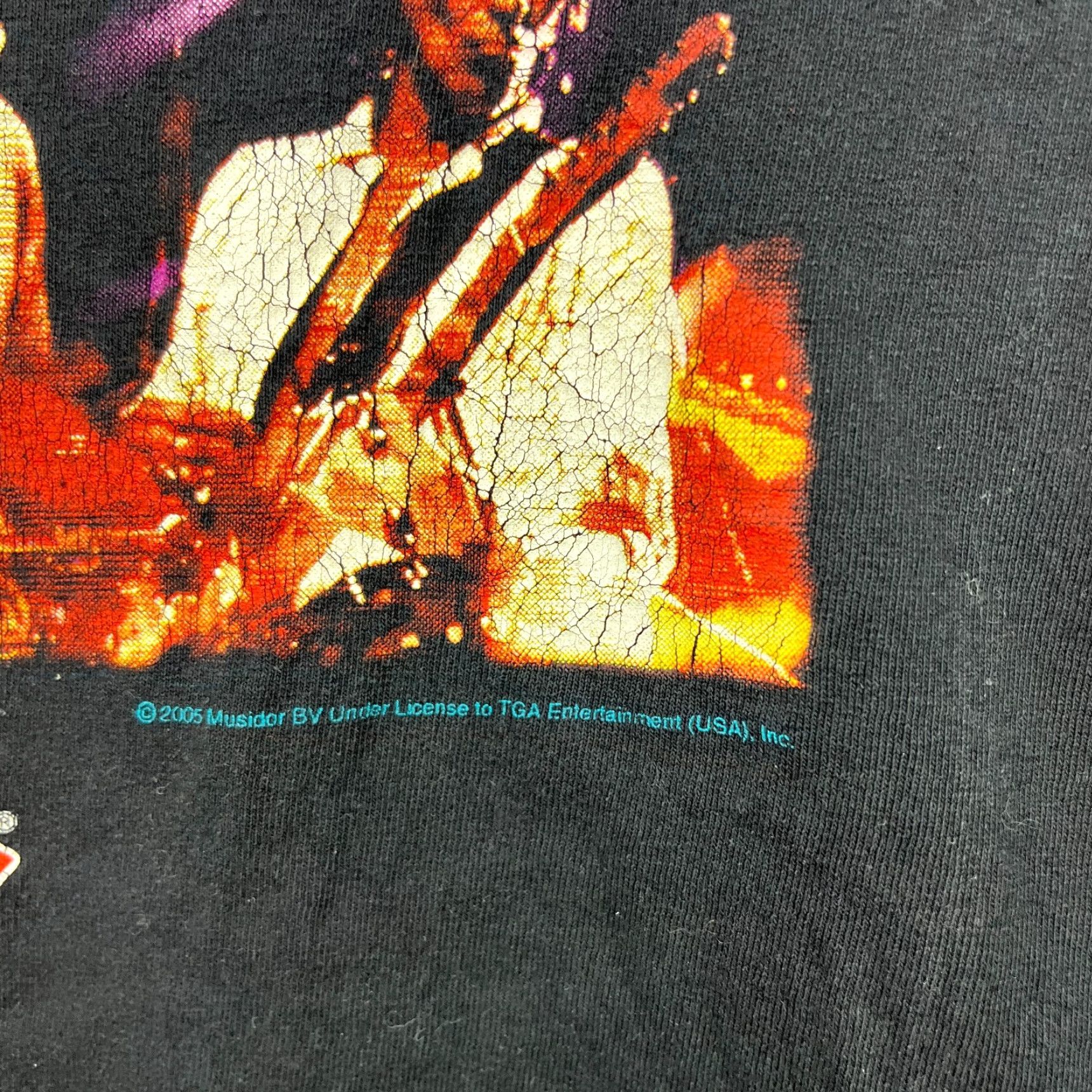Olive VINTAGE Rolling Stones Y2K Band Tour T Shirt XL 2XL Live Licks Mens T-Shirt Black Size US XL / EU 56 / 4 - 7 Thumbnail