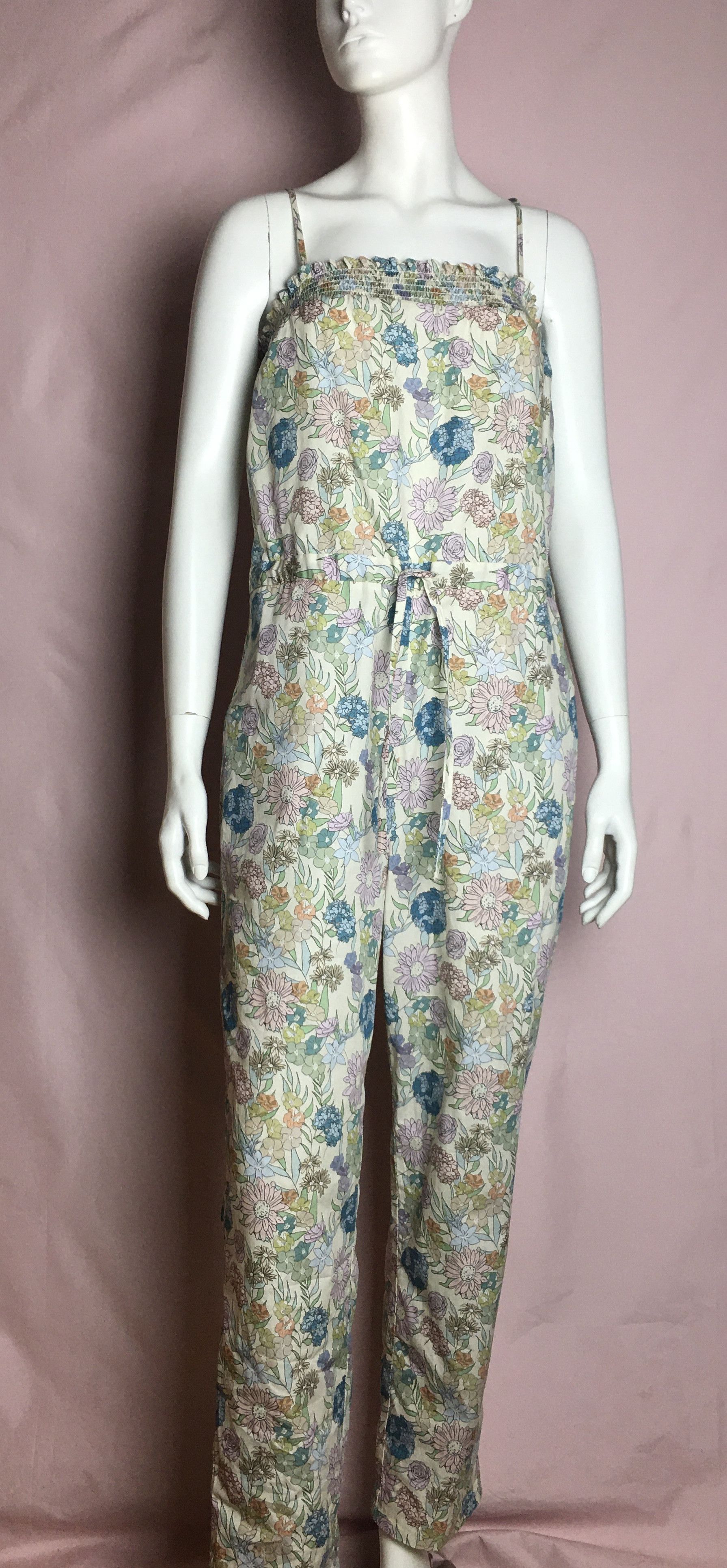 Other BALZAC Paris Summer Flower Print Komodo Jumpsuit FR 40 Size 28" / US 6 / IT 42 - 4 Thumbnail
