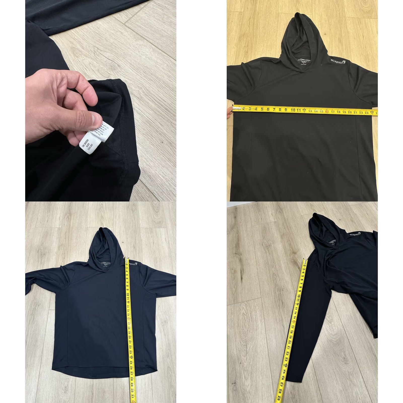 Vintage Holderness & Bourne Black Golf Hoodie Sweatshirt L Size Regular Size US L / EU 52-54 / 3 - 8 Thumbnail